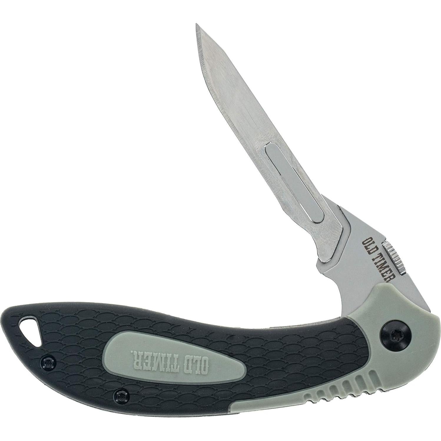 Cuchillo de Caza Old Timer con Hojas Reemplazables y Gancho