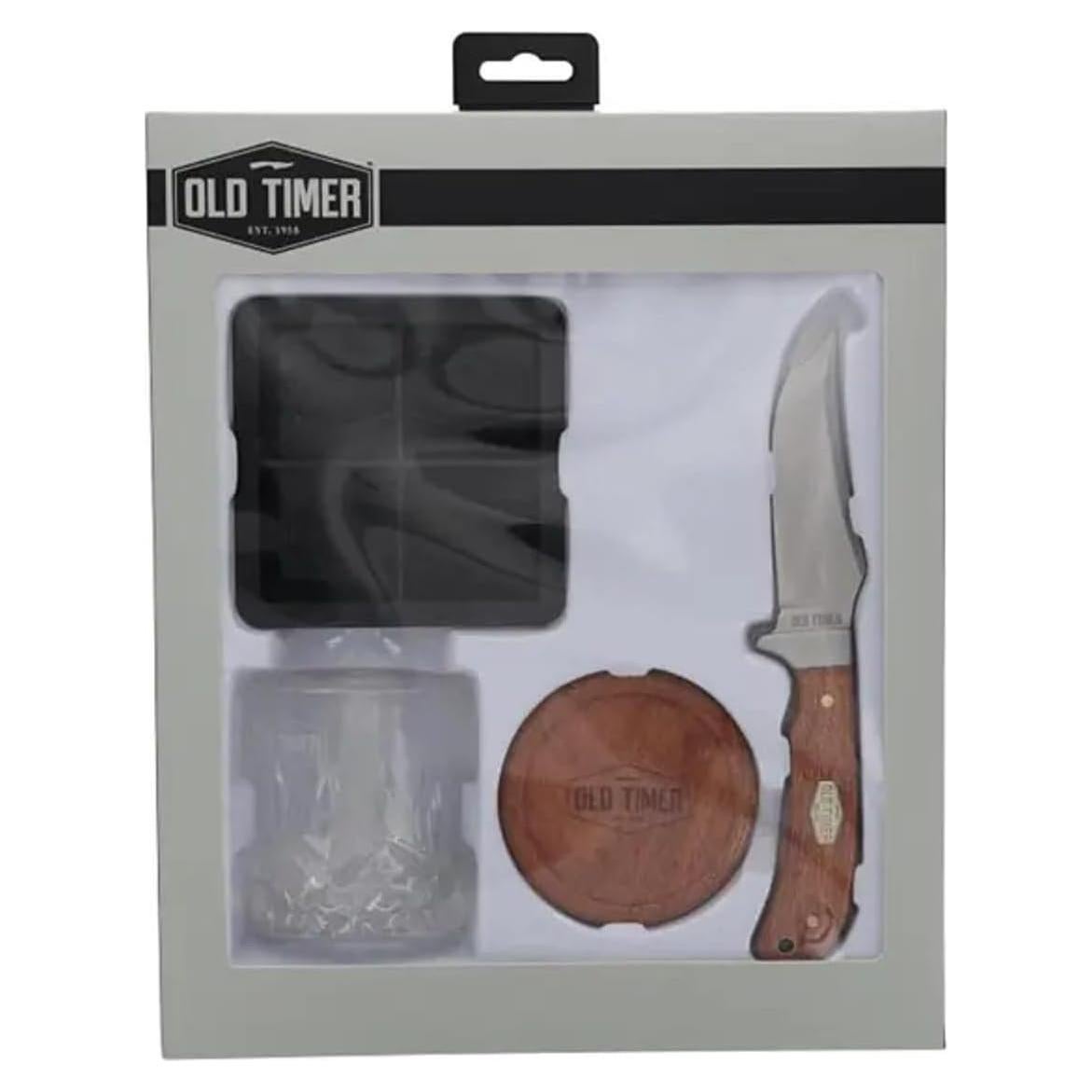 Juego de Regalo Schrade Sharp Finger con Vaso y Accesorios