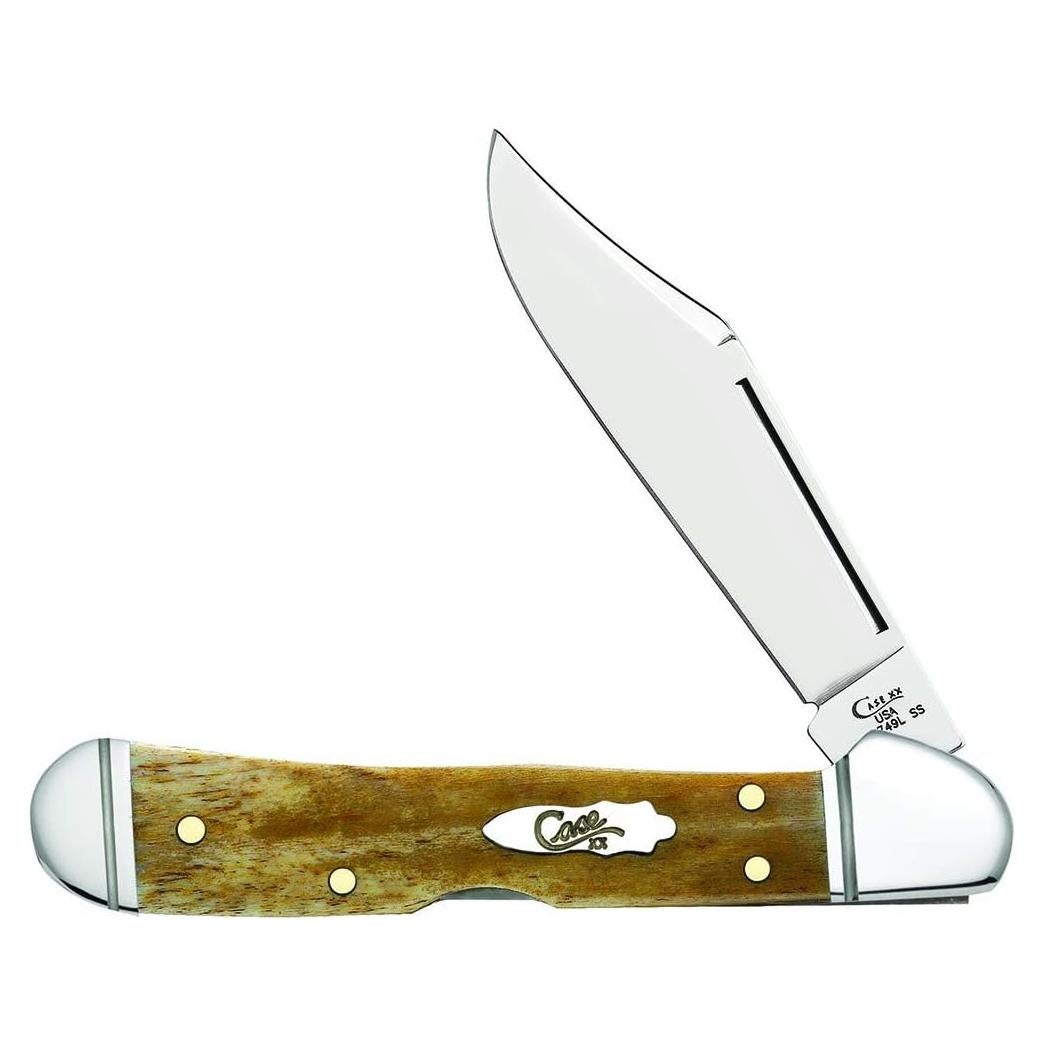 Cuchillo de bolsillo Case Mini Copperlock 58186 Hueso Antiguo