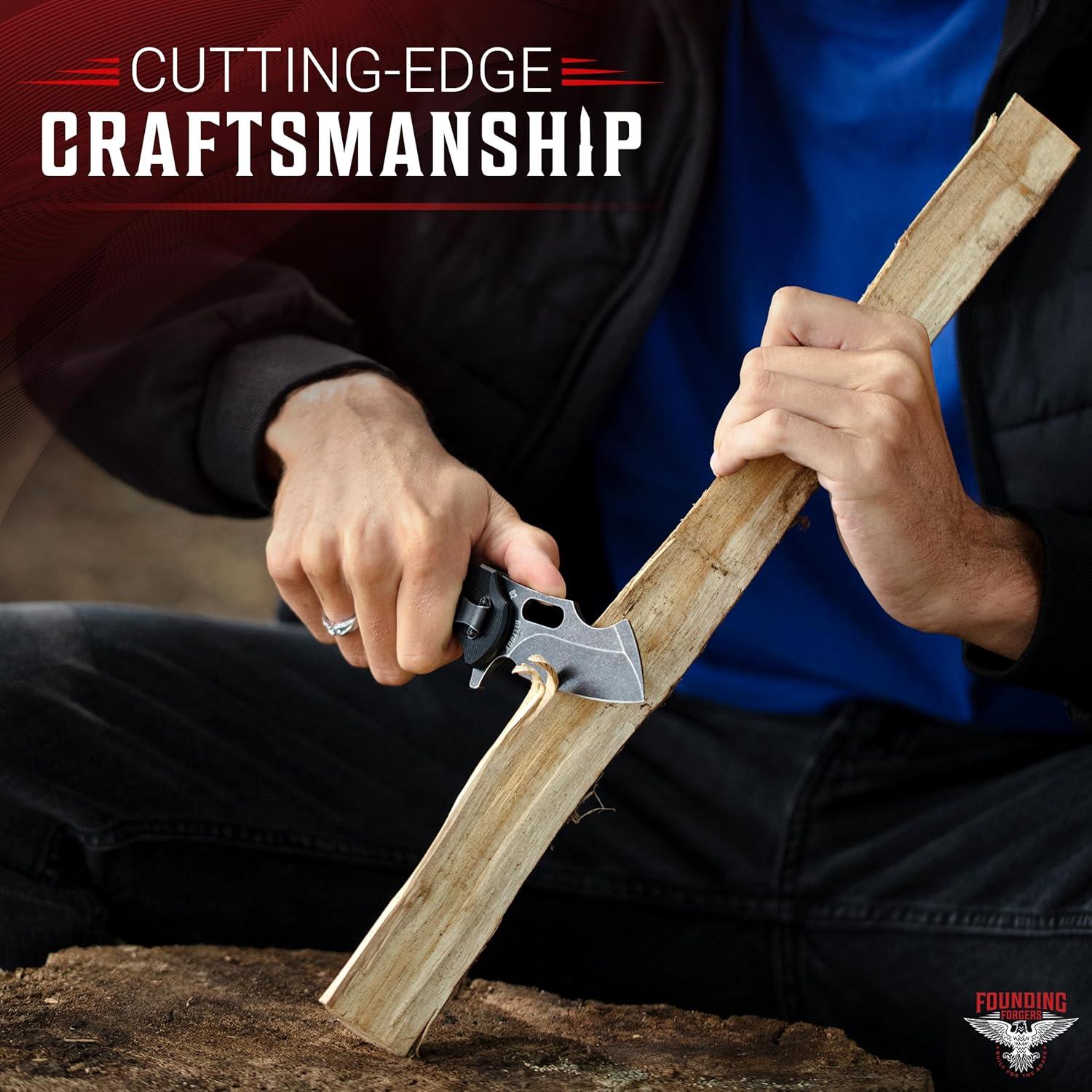 Cuchillo de bolsillo BEEFBOY Founding Forgers D2 19.3cm