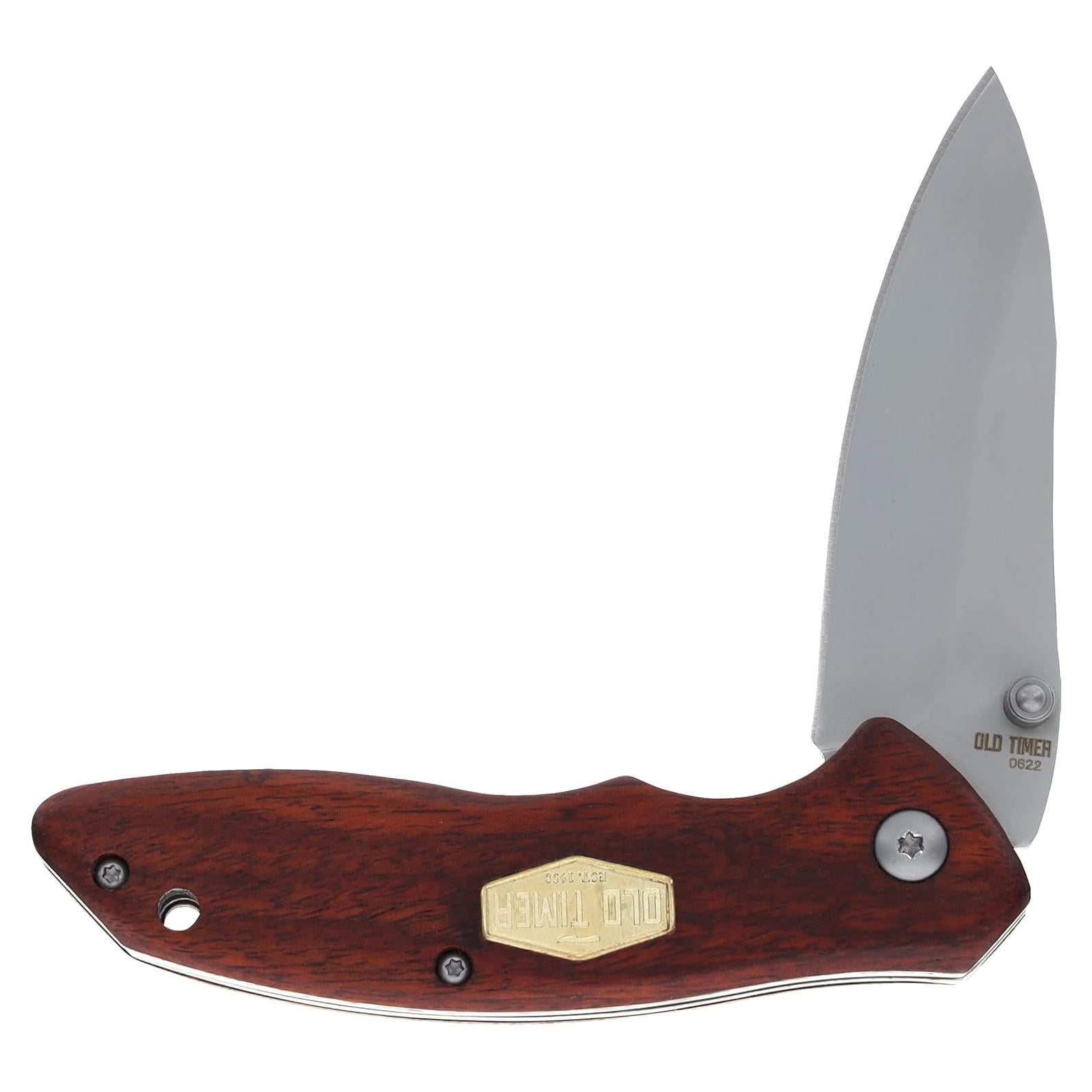 Cuchillo Plegable Viejo Temporizador OT Palisandro 17.8 cm