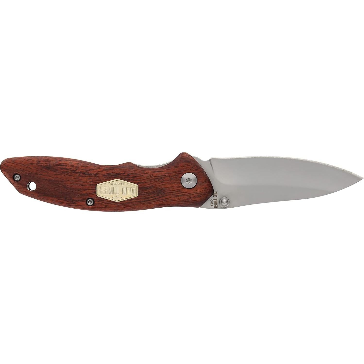 Cuchillo Plegable Viejo Temporizador OT Palisandro 17.8 cm