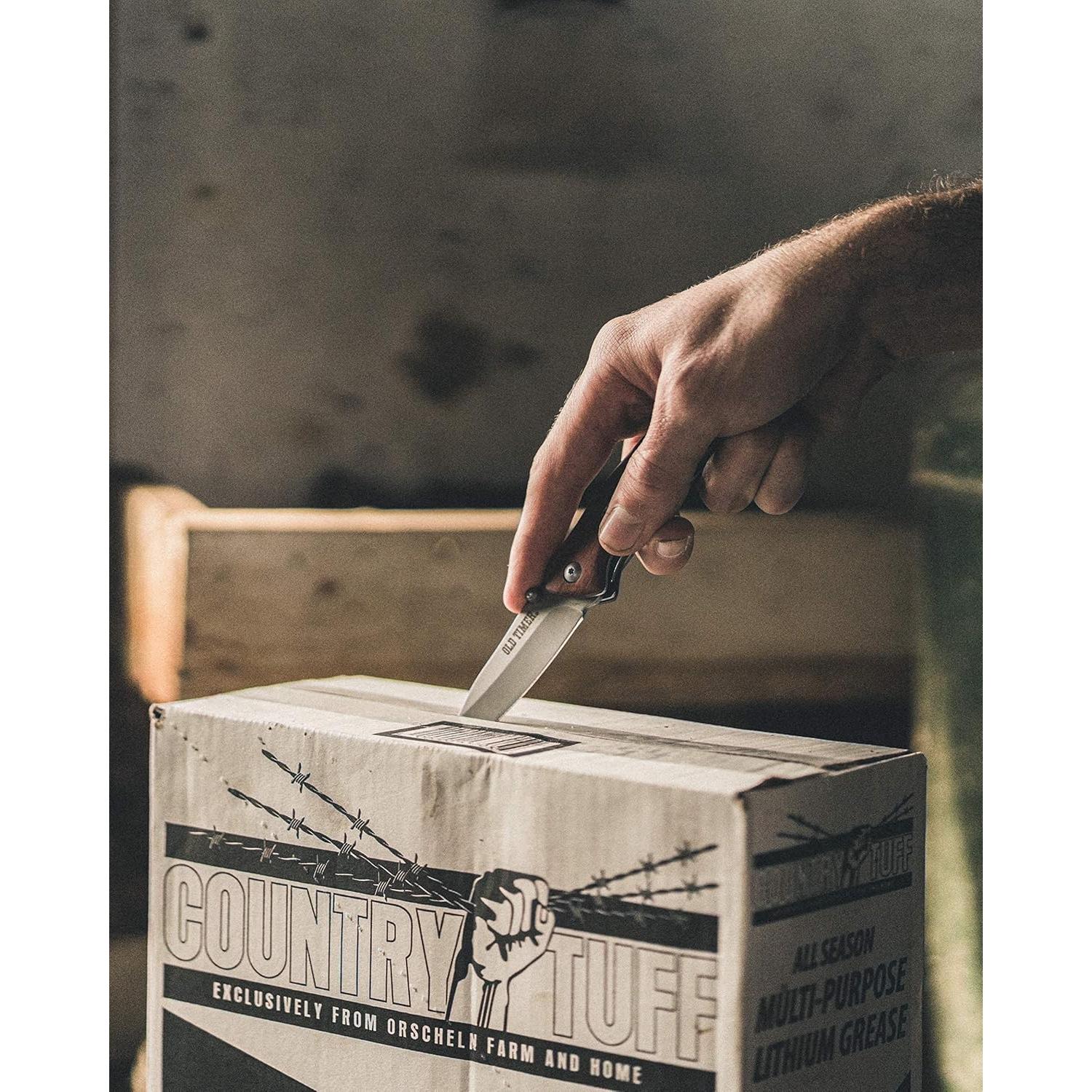 Cuchillo Plegable Viejo Temporizador OT Palisandro 17.8 cm