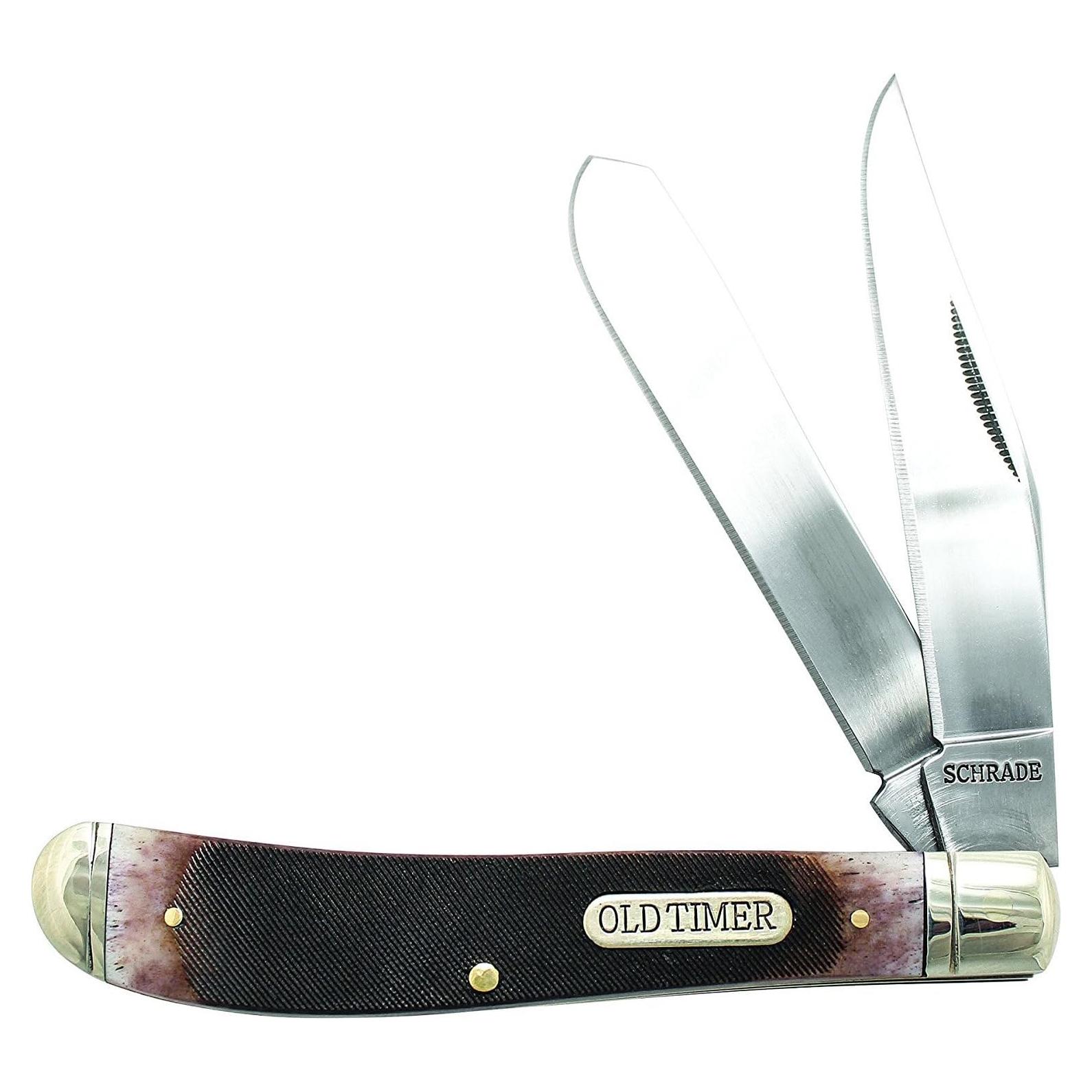 Cuchillo Plegable Viejo Temporizador 94OTB de Hueso 17.5 cm