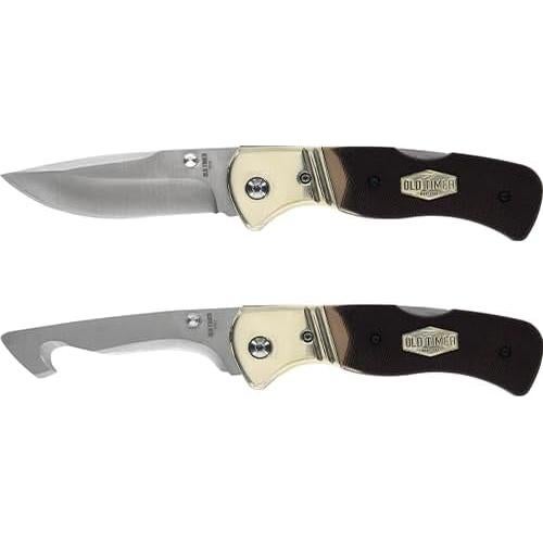 Cuchillo Old Timer Switch-It 19.55 cm con hoja de 8.3 cm