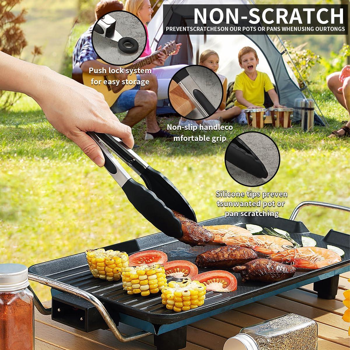 Juego de Utensilios de Cocina para Camping Evanda 10 Piezas