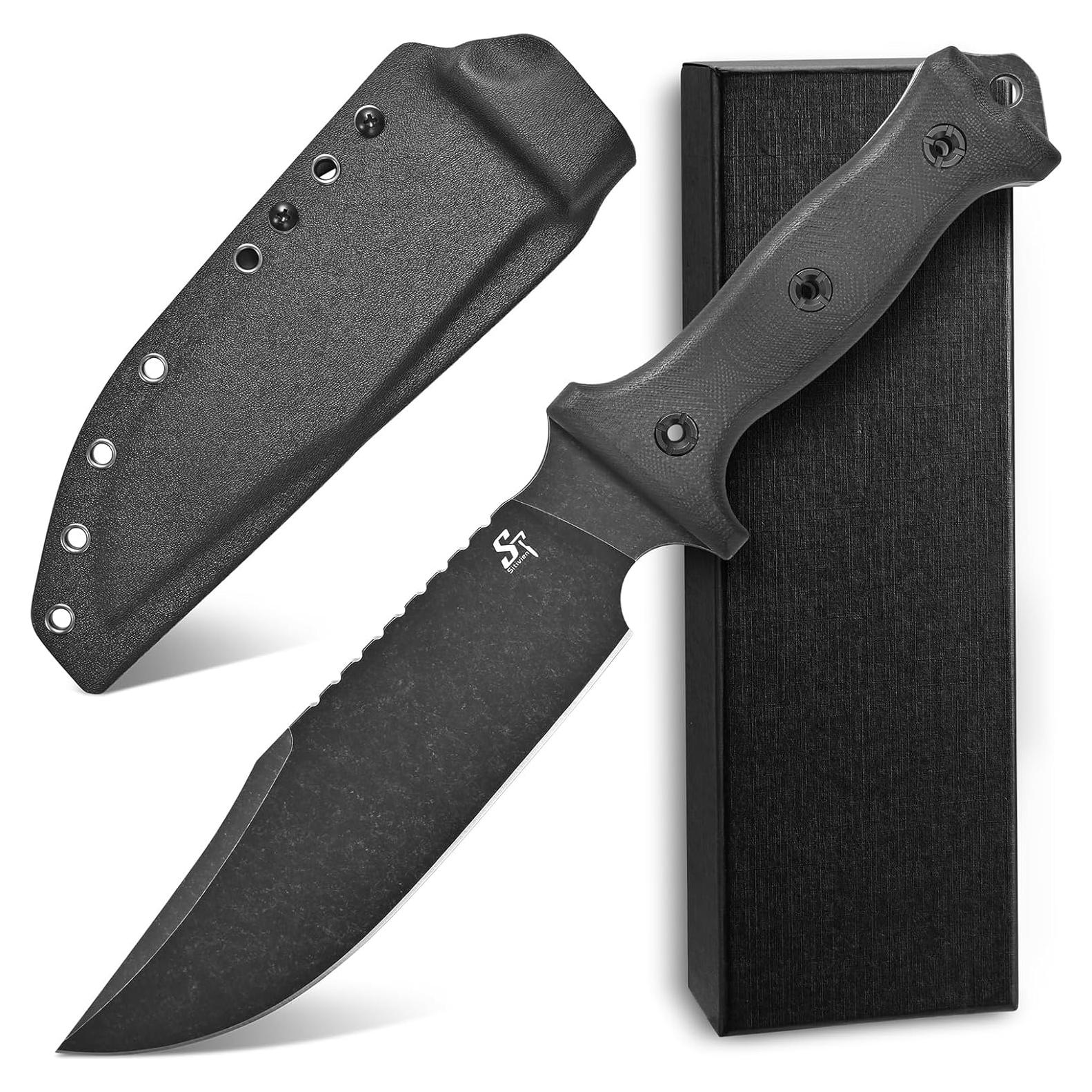 Cuchillo Fijo Sitivien ST28 Acero N690 7mm Mango G10 EDC