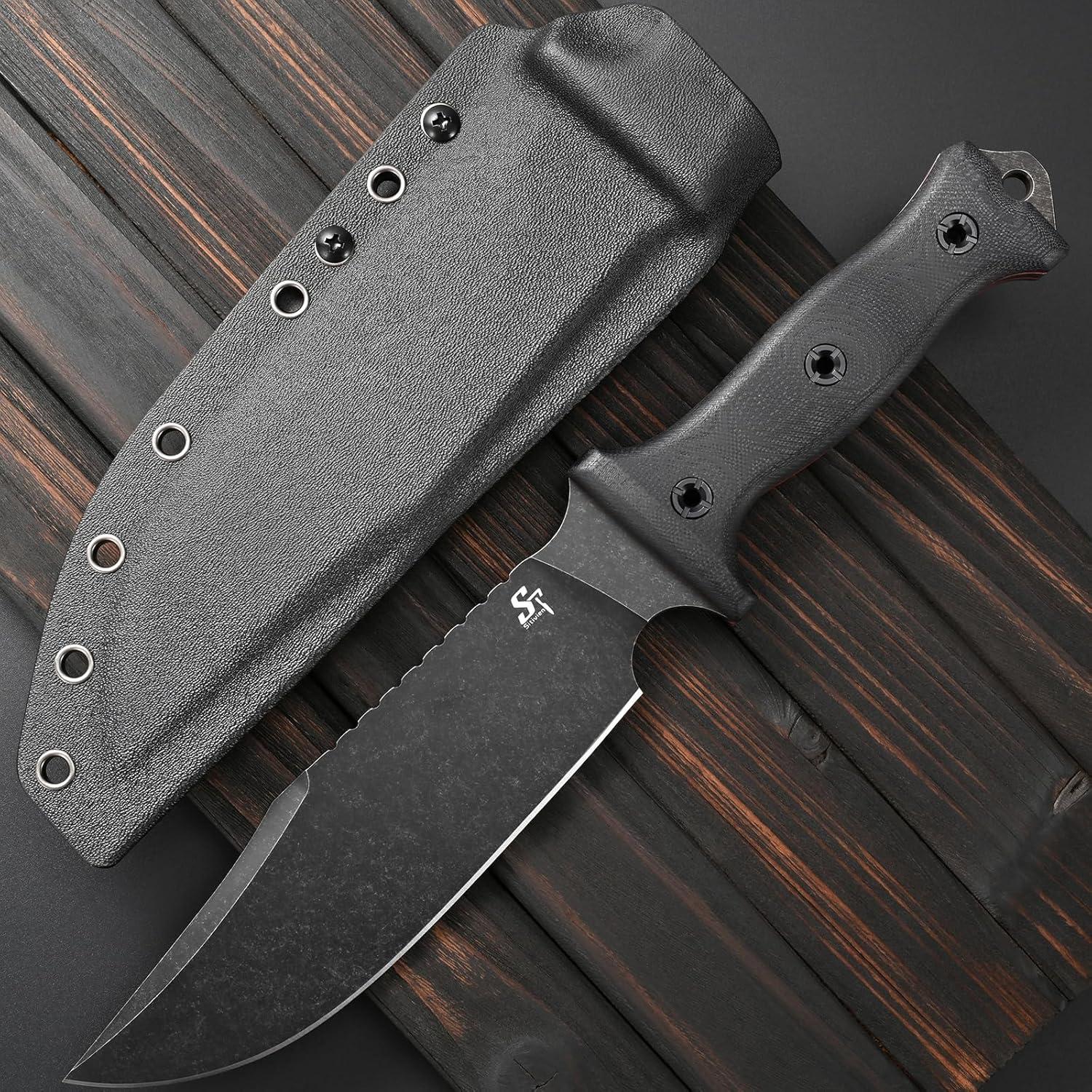 Cuchillo Fijo Sitivien ST28 Acero N690 7mm Mango G10 EDC