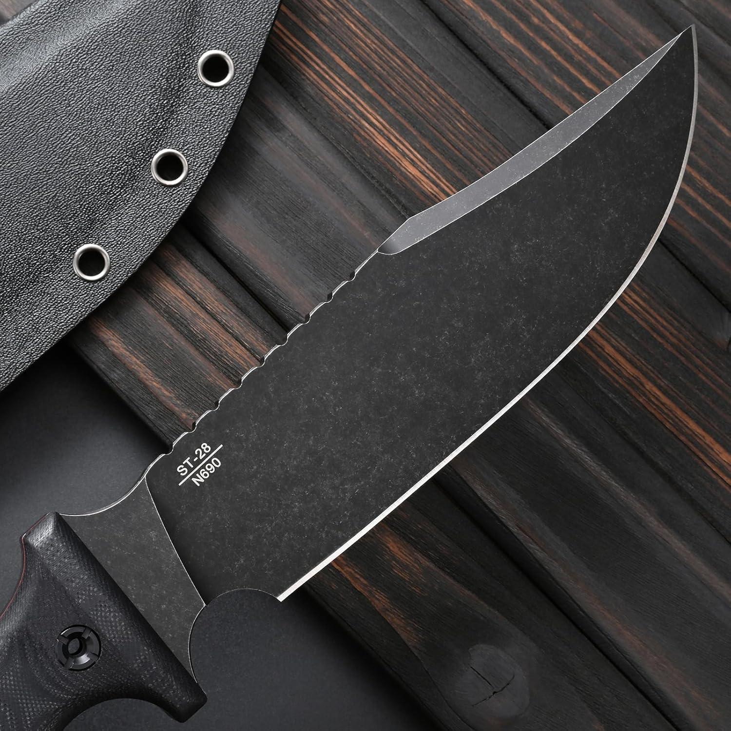 Cuchillo Fijo Sitivien ST28 Acero N690 7mm Mango G10 EDC