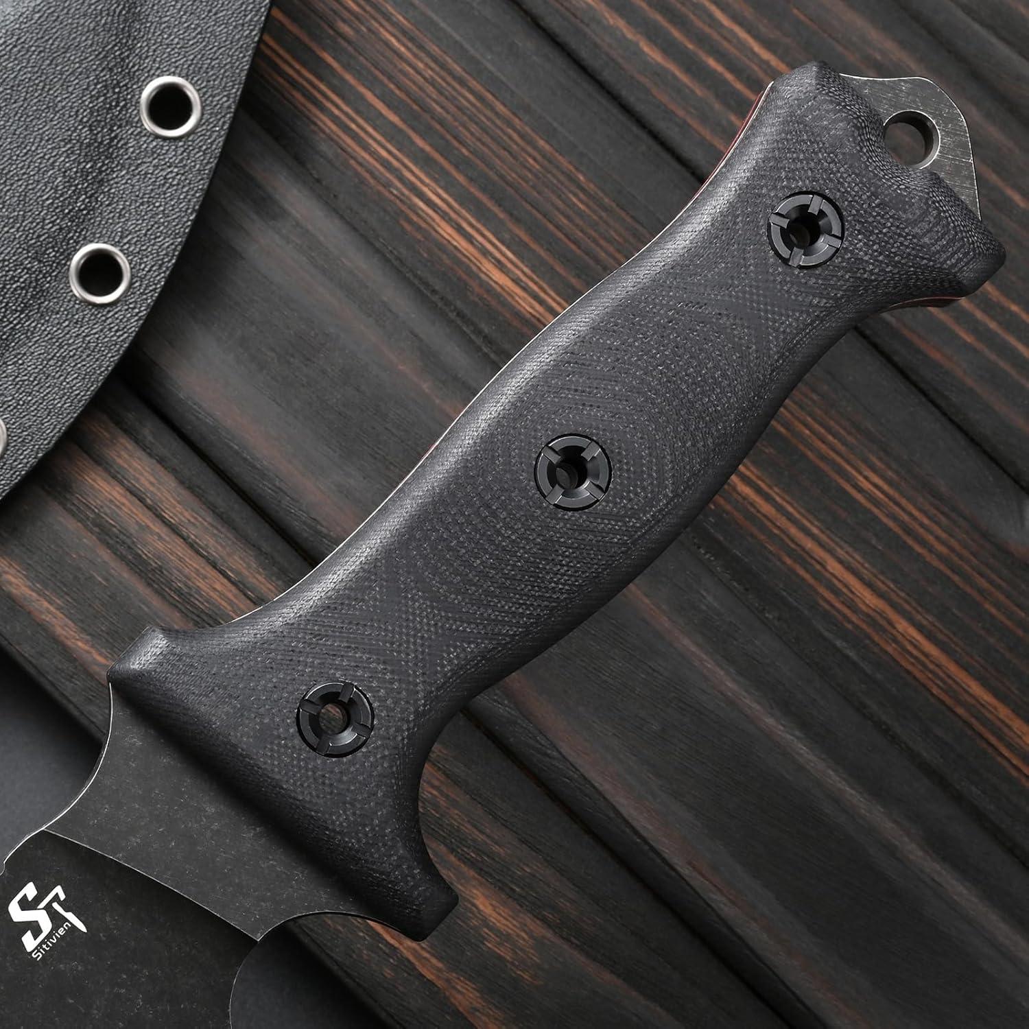 Cuchillo Fijo Sitivien ST28 Acero N690 7mm Mango G10 EDC