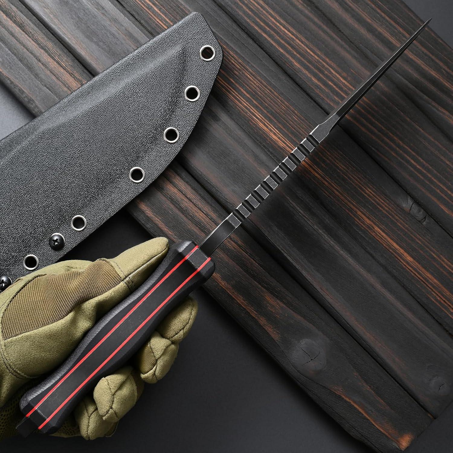 Cuchillo Fijo Sitivien ST28 Acero N690 7mm Mango G10 EDC