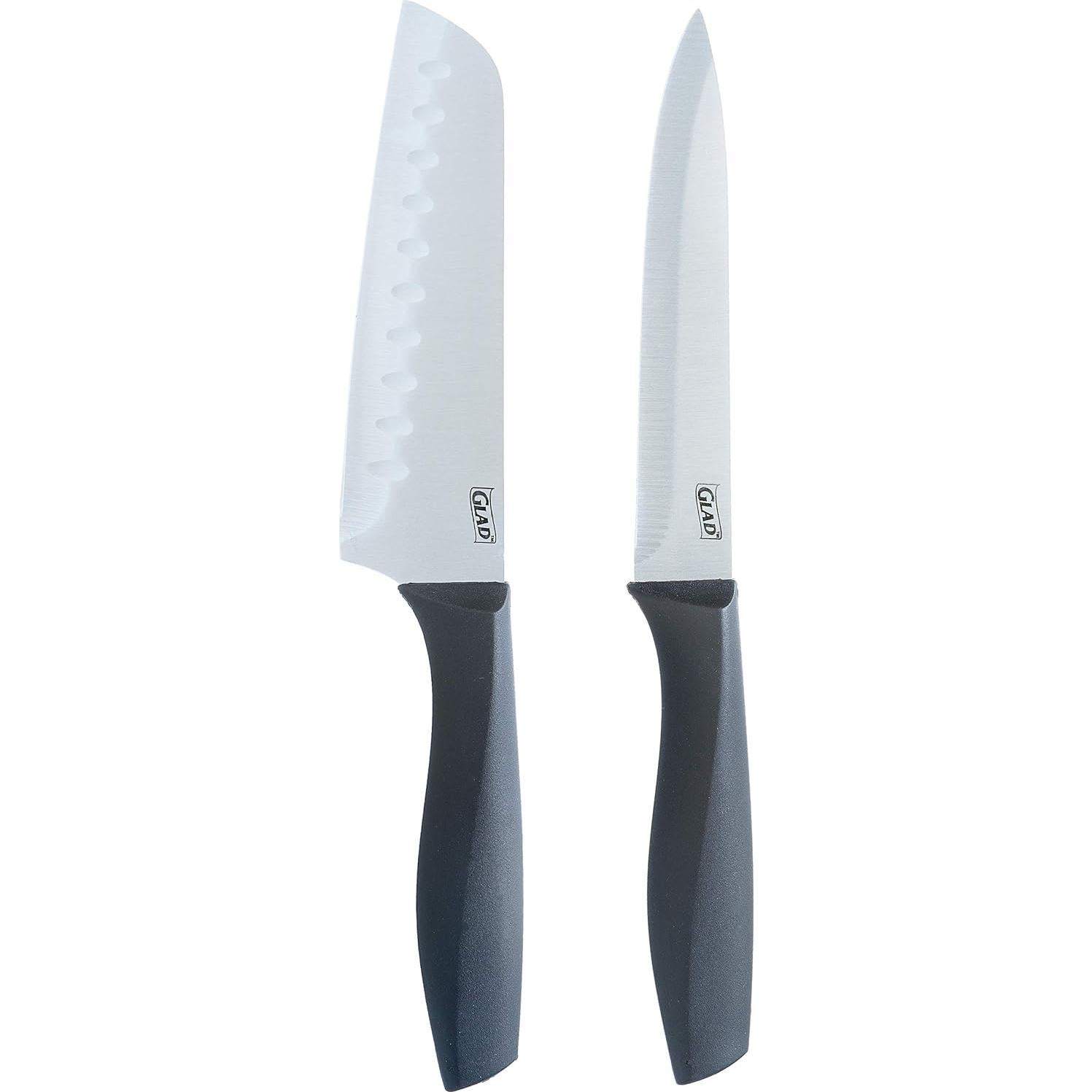 Juego de Cuchillos Glad 5 Piezas con Tabla de Cortar