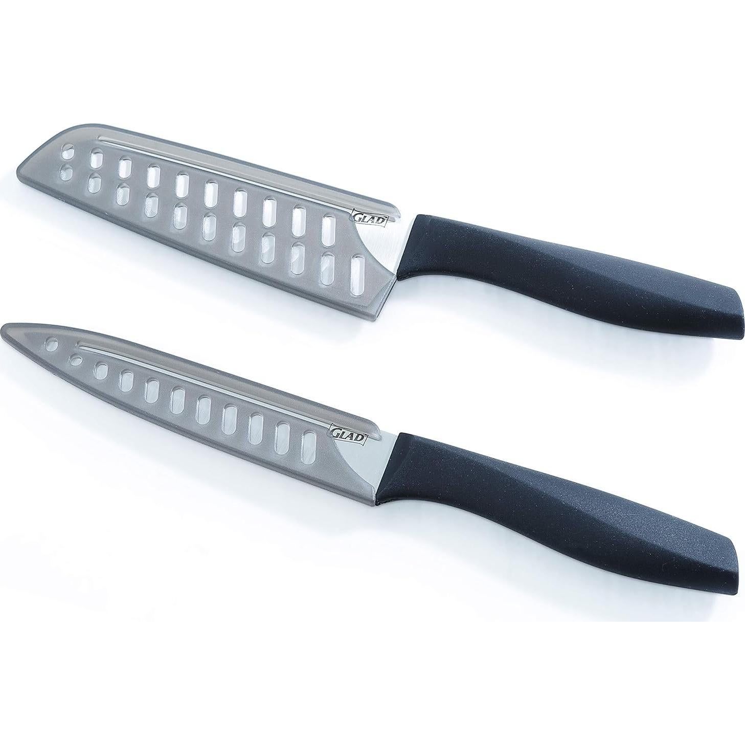 Juego de Cuchillos Glad 5 Piezas con Tabla de Cortar