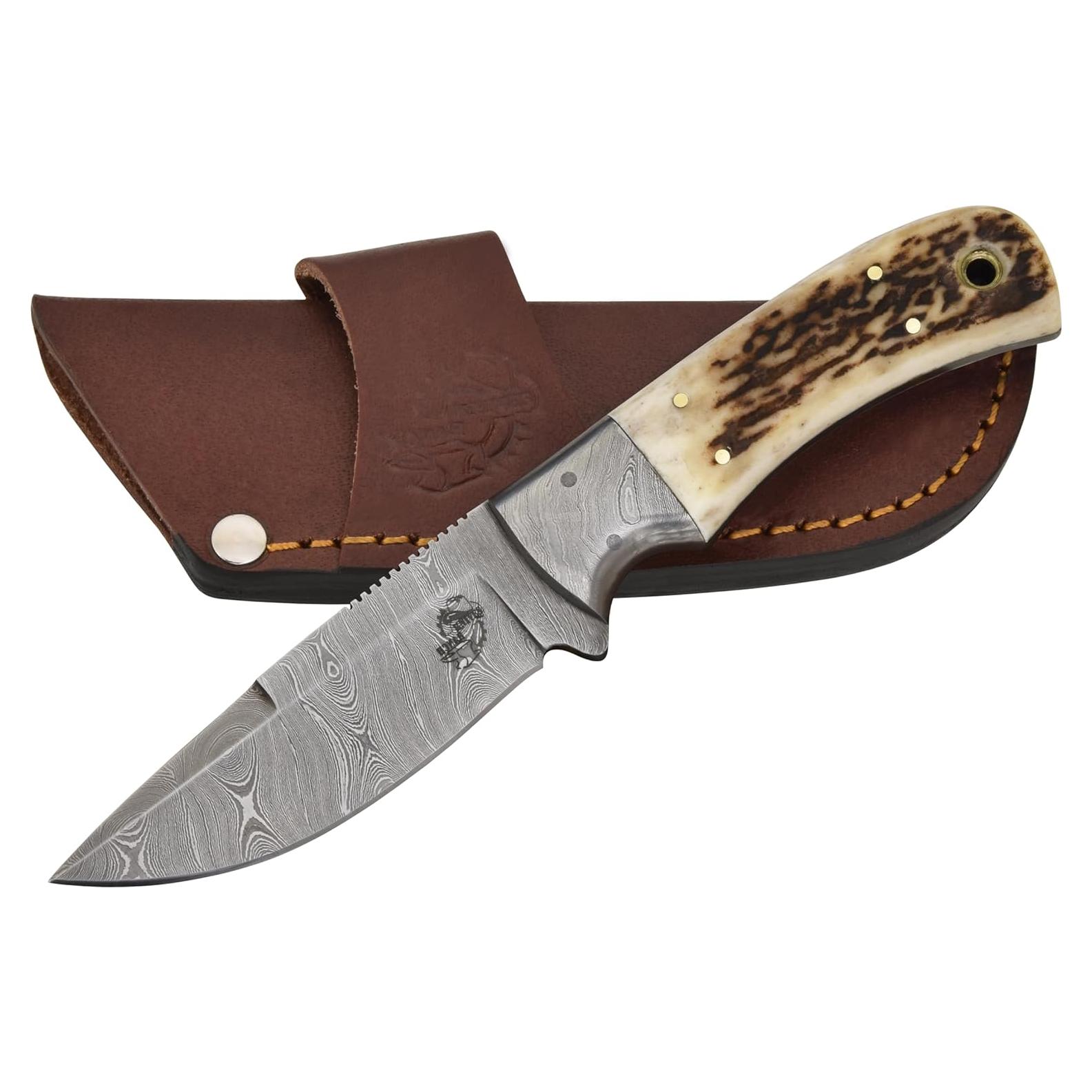 Cuchillo Todo Terreno Knives Ranch 2142-SG Acero Damasco 19.05 cm