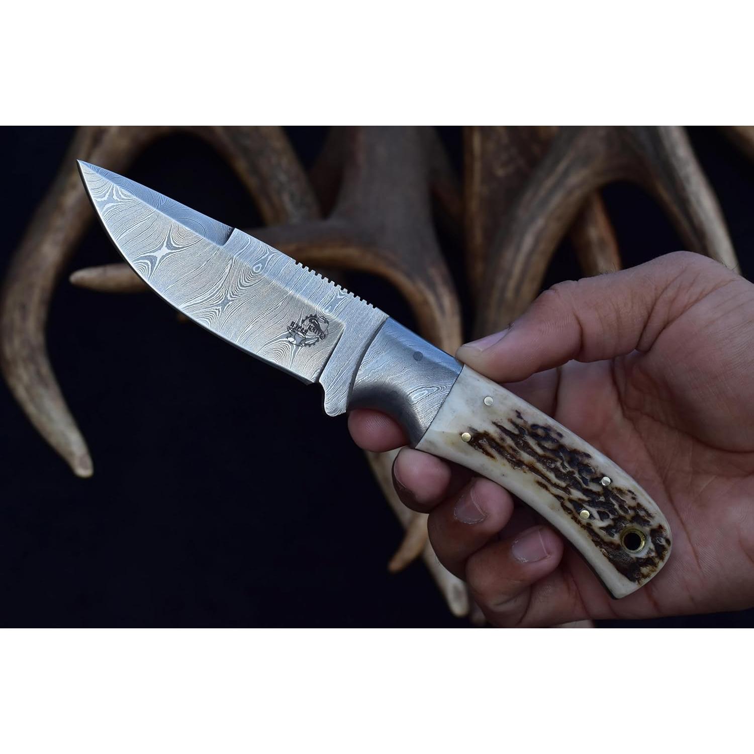 Cuchillo Todo Terreno Knives Ranch 2142-SG Acero Damasco 19.05 cm