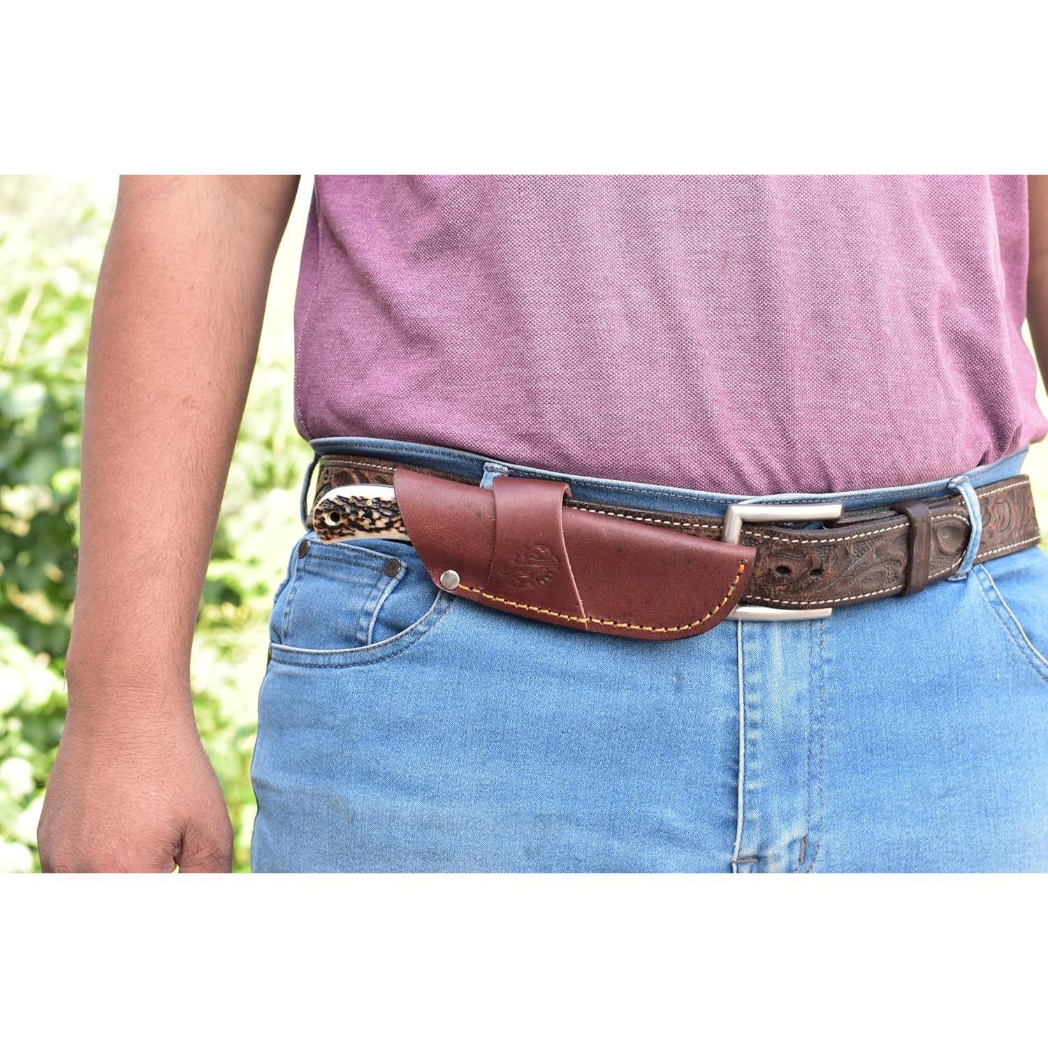 Cuchillo Todo Terreno Knives Ranch 2142-SG Acero Damasco 19.05 cm