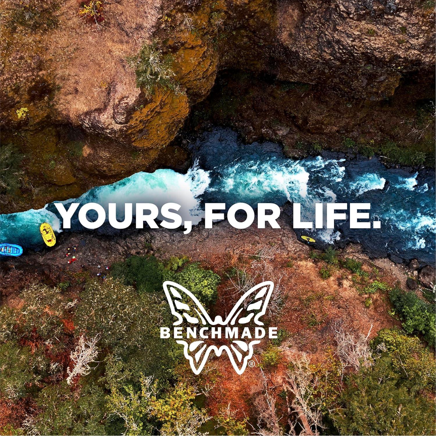 Cuchillo de Caza Benchmade North Fork 15032 - Madera Estabilizada