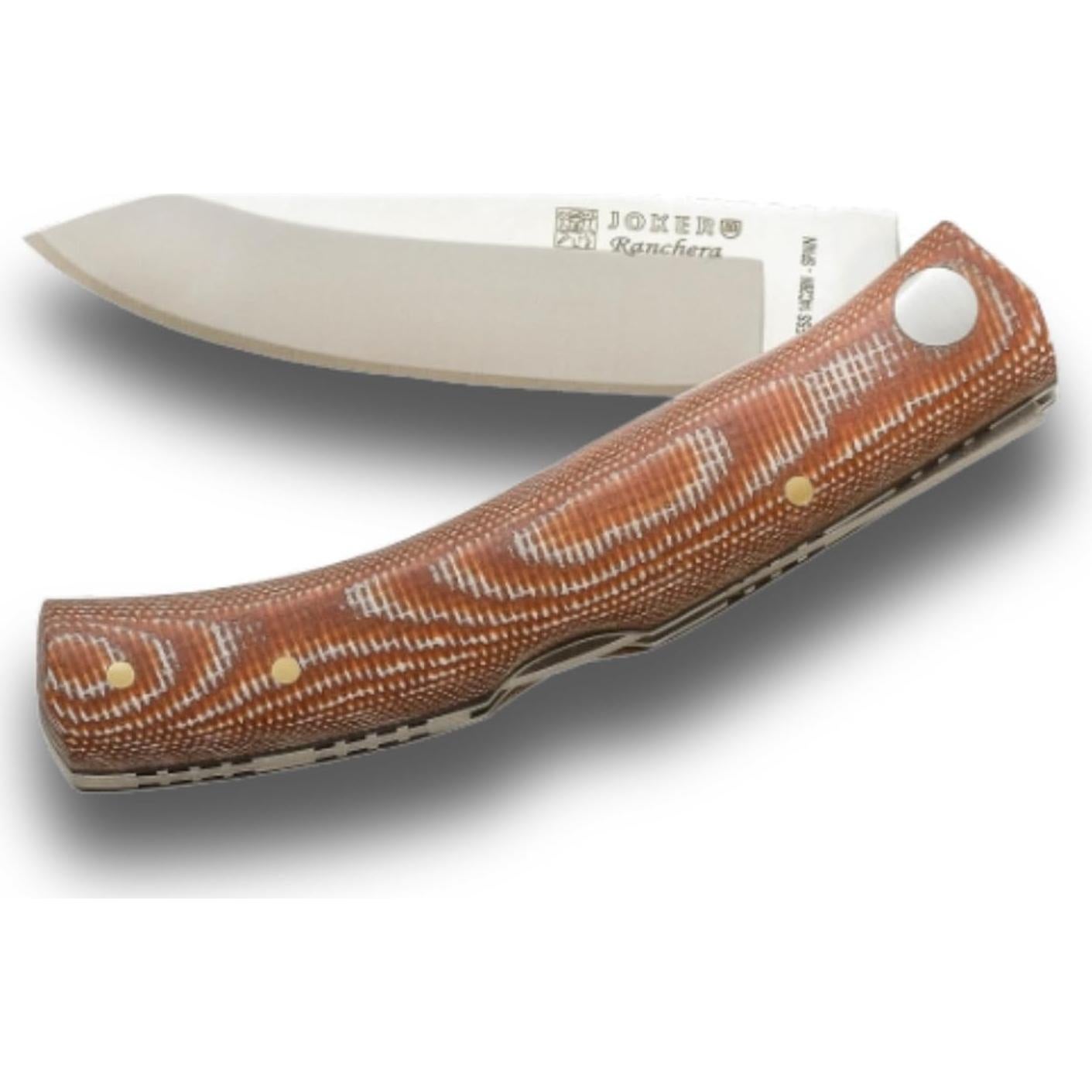 Cuchillo Joker RANCHERA ND154, Hoja de Acero Inoxidable 8 cm