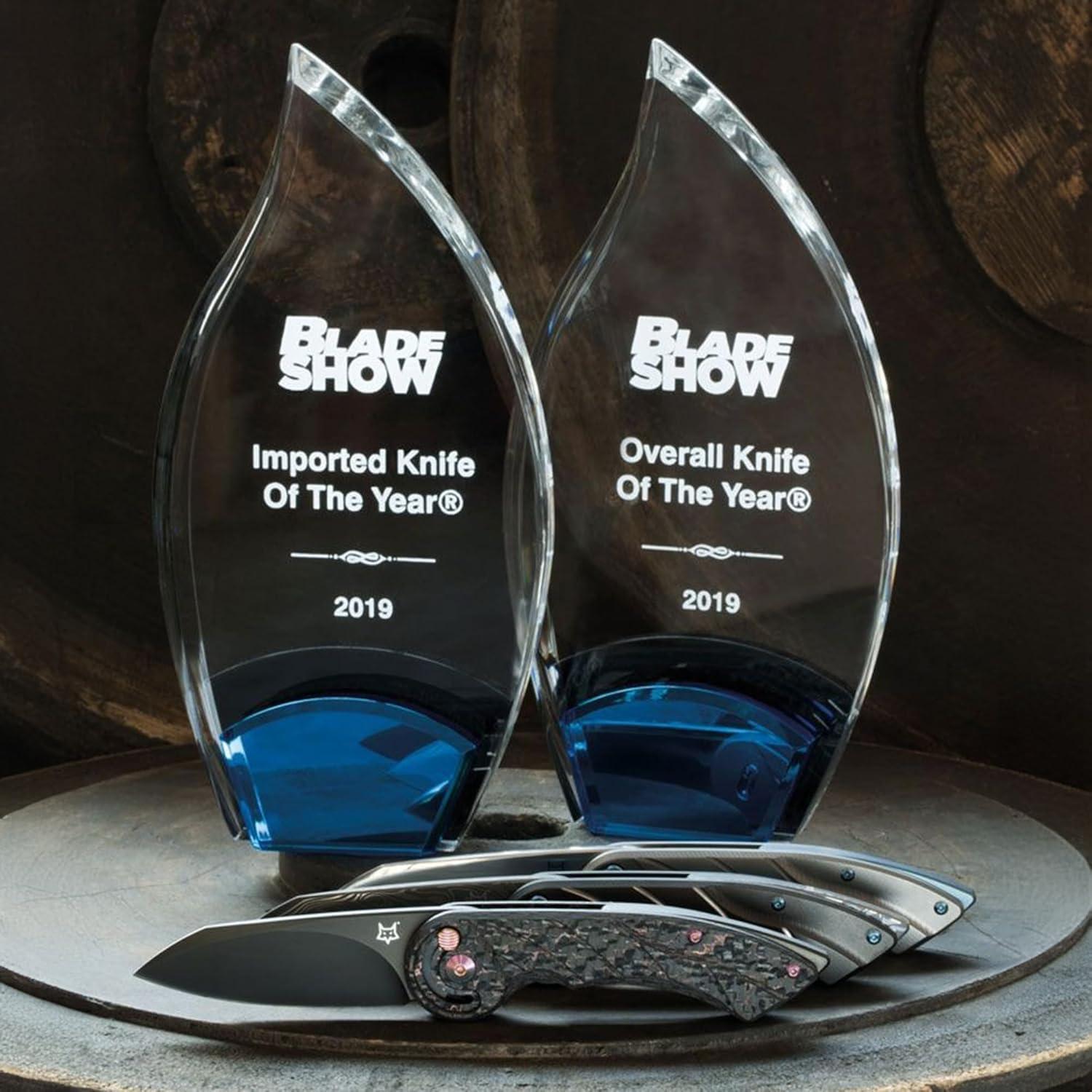 Cuchillo Plegable Fox Knives Radius FX-550 CFB - Hoja 7.49 cm Acero M390