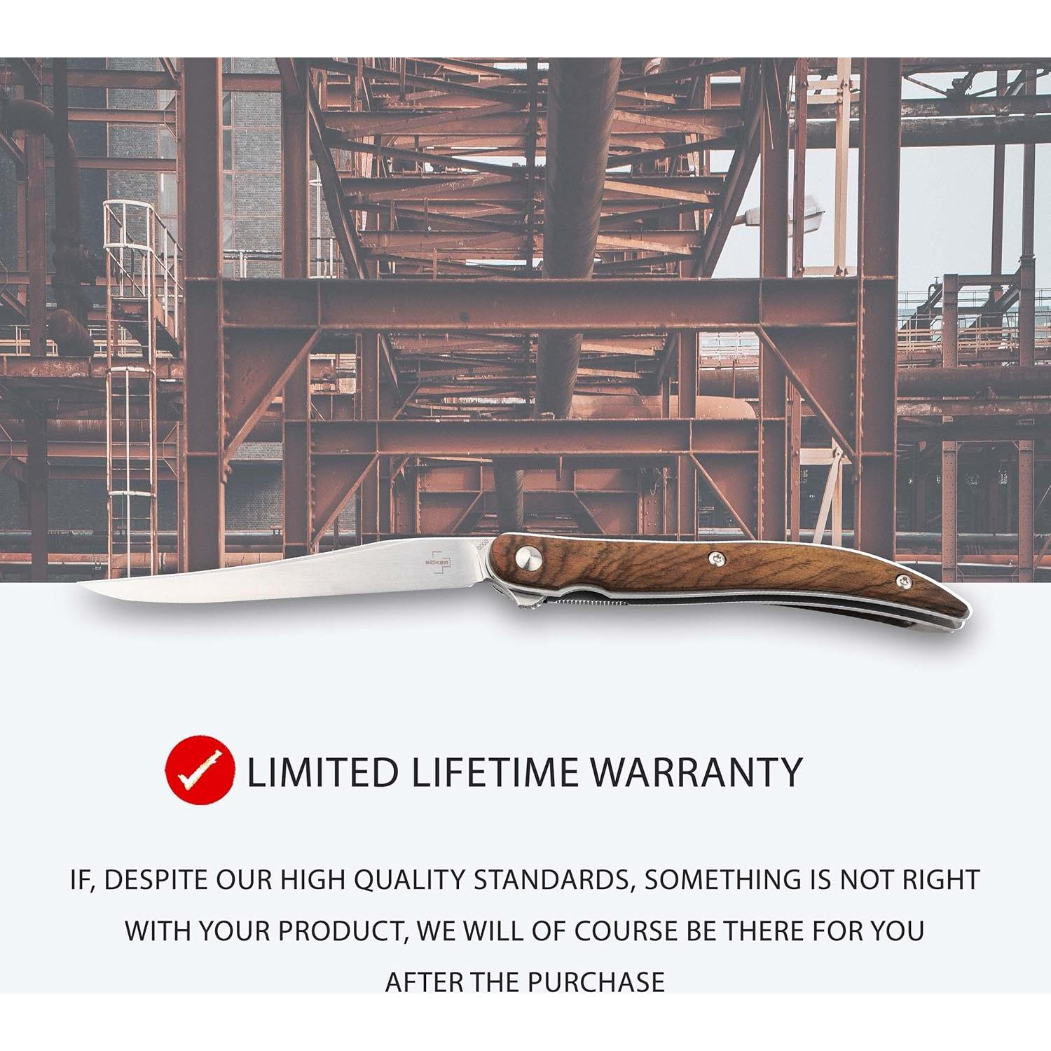 Cuchillo de bolsillo BÖKER PLUS Urban Texas Tooth Pick VG-10