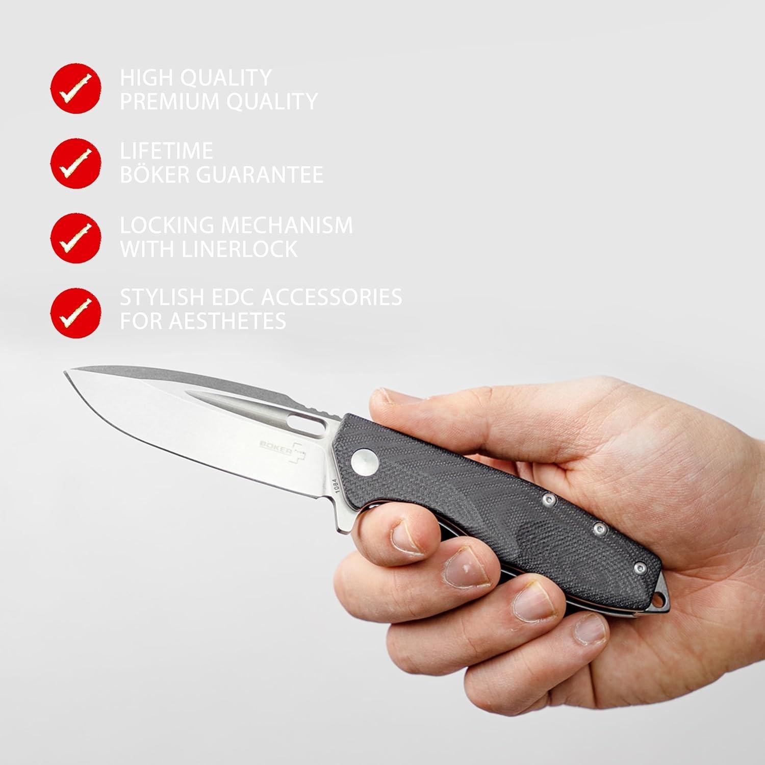 Cuchillo Plegable Boker Plus Mini Caracal 18.24 cm Acero Inoxidable