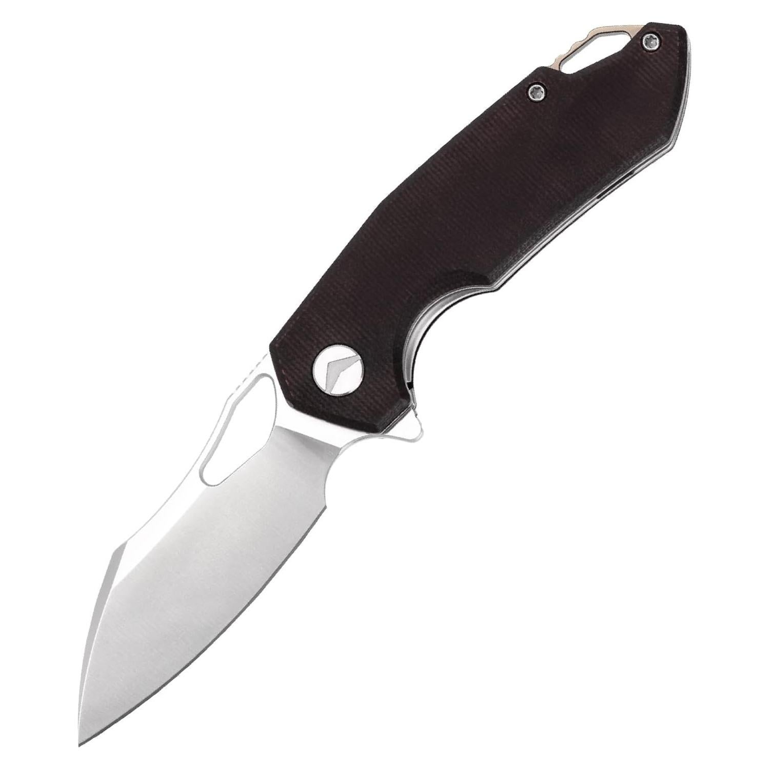 Cuchillo de bolsillo FerraMonster FM23003CP, acero 154CM, rojo