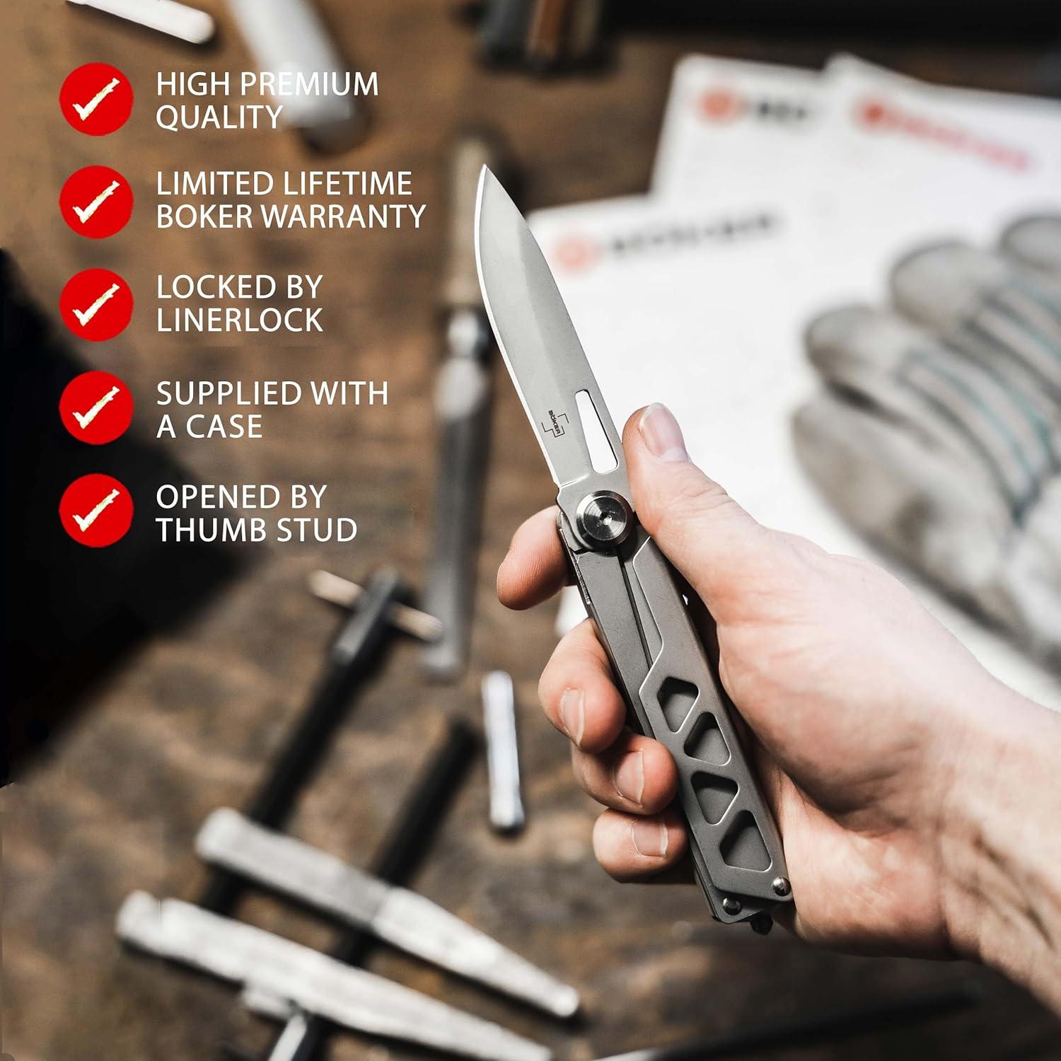 Cuchillo Plegable BÖKER PLUS Specialist Half-Tool 7.9cm