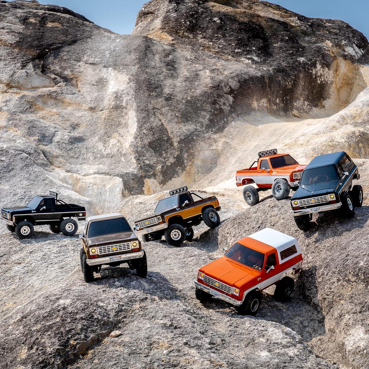 Coche RC FMS K5 Blazer 1/24 4WD Naranja RTR Todo Terreno