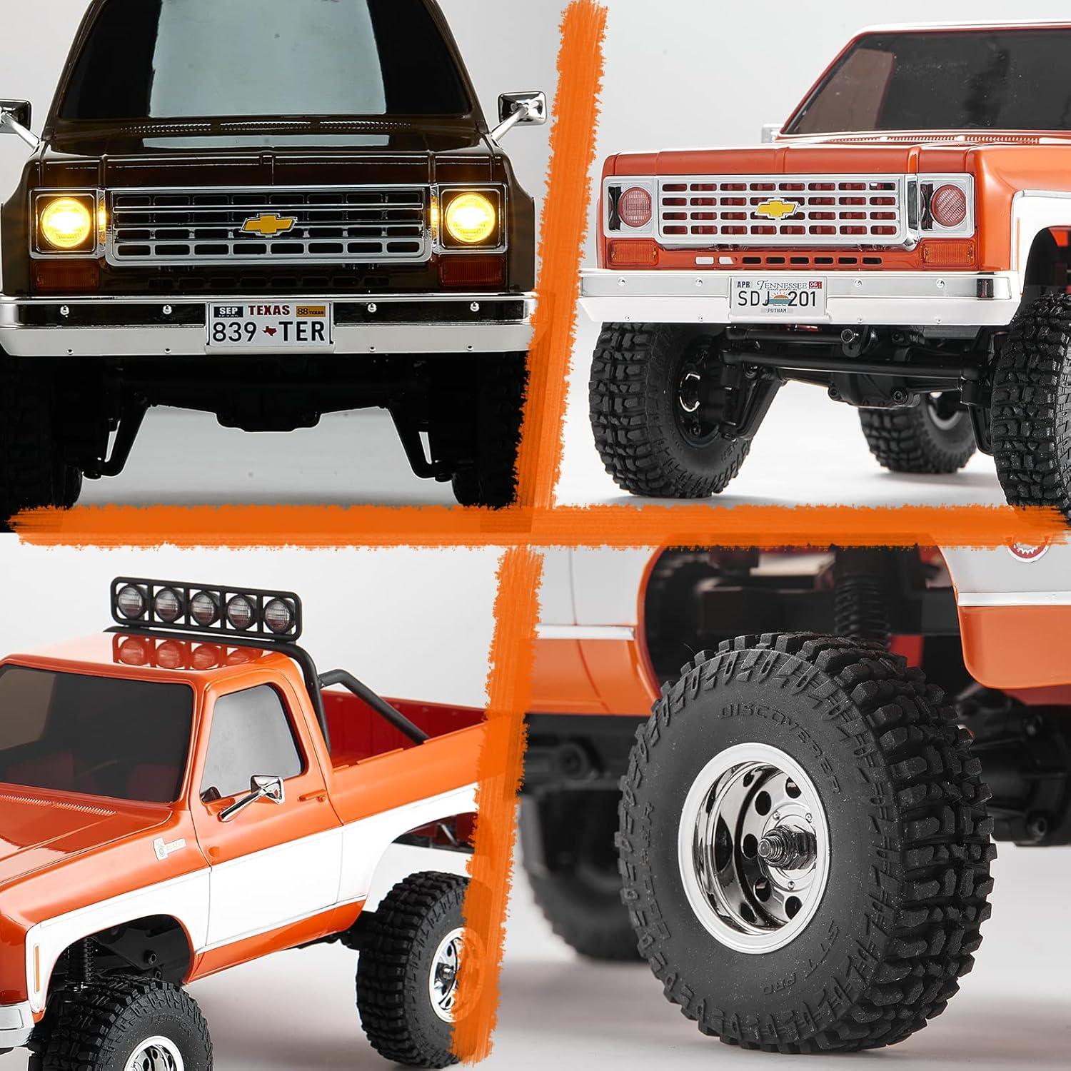 Coche RC FMS K5 Blazer 1/24 4WD Naranja RTR Todo Terreno