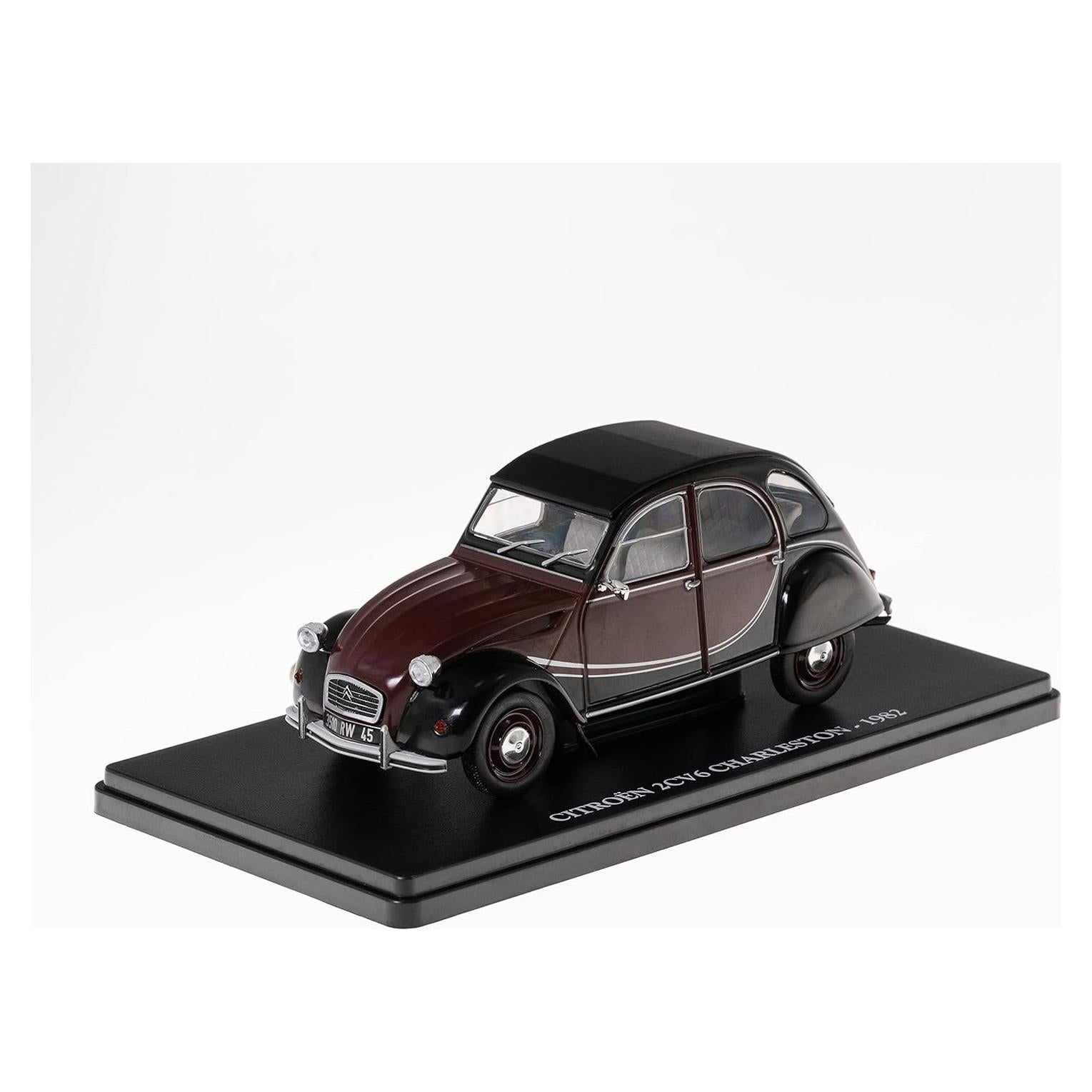 Coche Miniatura Coleccionable OPO 10 1/24 Citroen 2CV 1982