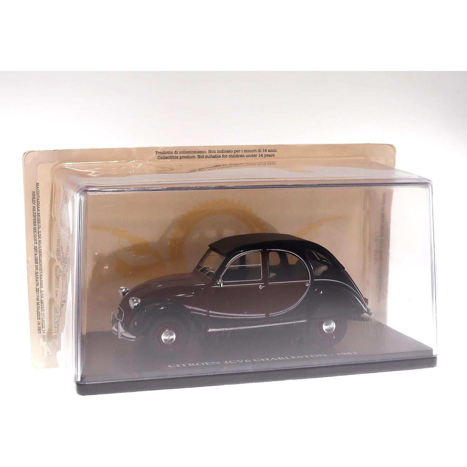 Coche Miniatura Coleccionable OPO 10 1/24 Citroen 2CV 1982