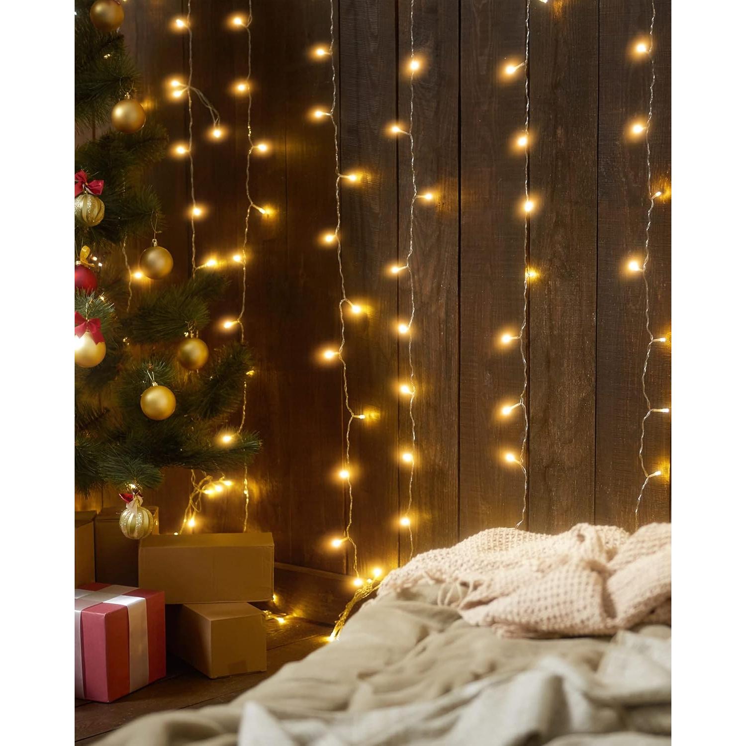 Guirnalda de Hiedra Artificial JACKYLED 25.6m con 240 Luces LED