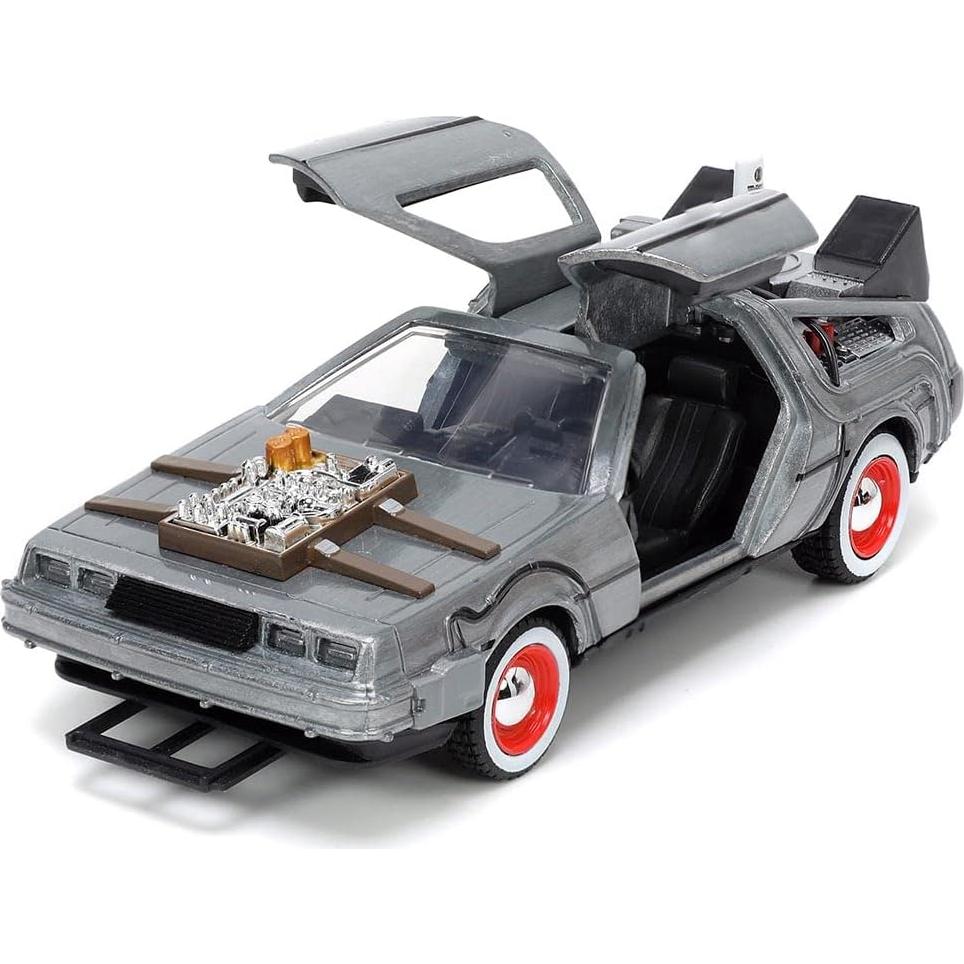 Coche Die-cast Jada Toys Regreso al Futuro 1:32 Máquina del Tiempo