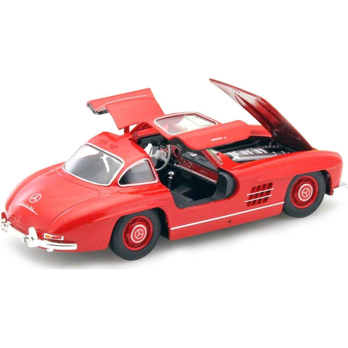 Miniatura de Coche Welly Mercedes Benz 300SL 1:24 Rojo