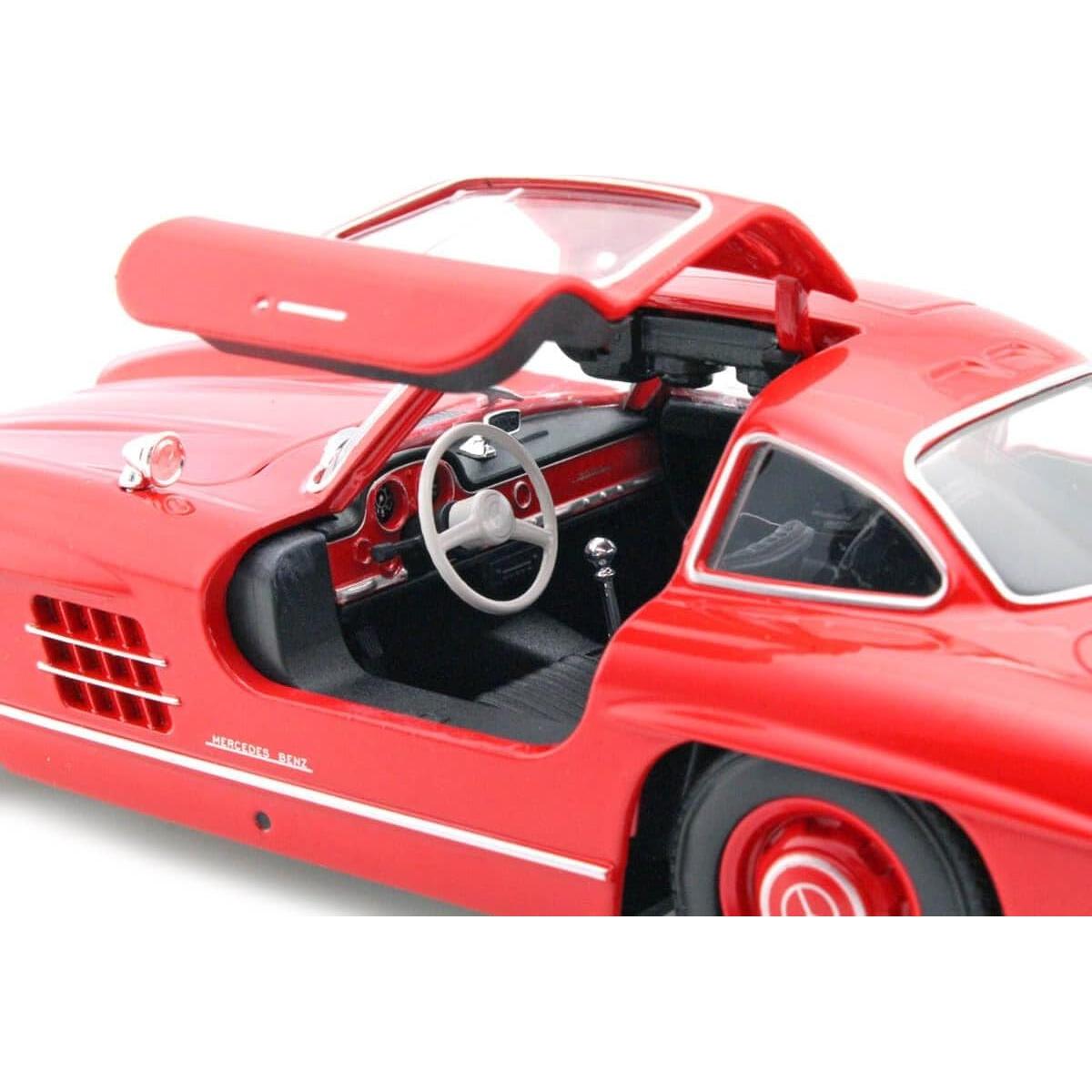 Miniatura de Coche Welly Mercedes Benz 300SL 1:24 Rojo