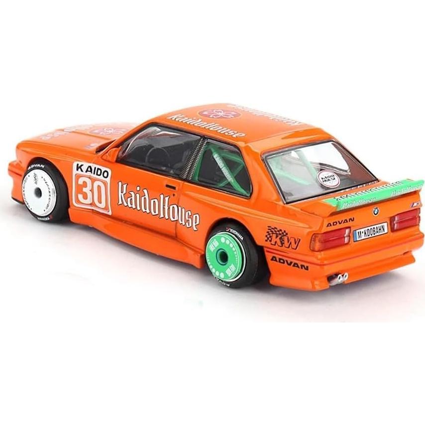 Coche Diecast Mini GT BMW M3 Kaidohaus V1 Naranja 1:64