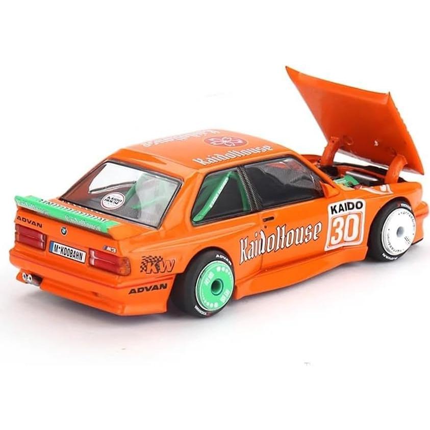 Coche Diecast Mini GT BMW M3 Kaidohaus V1 Naranja 1:64