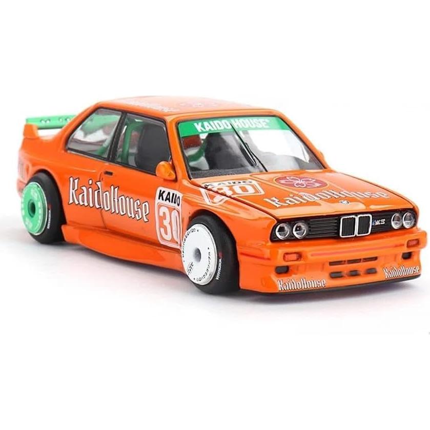 Coche Diecast Mini GT BMW M3 Kaidohaus V1 Naranja 1:64