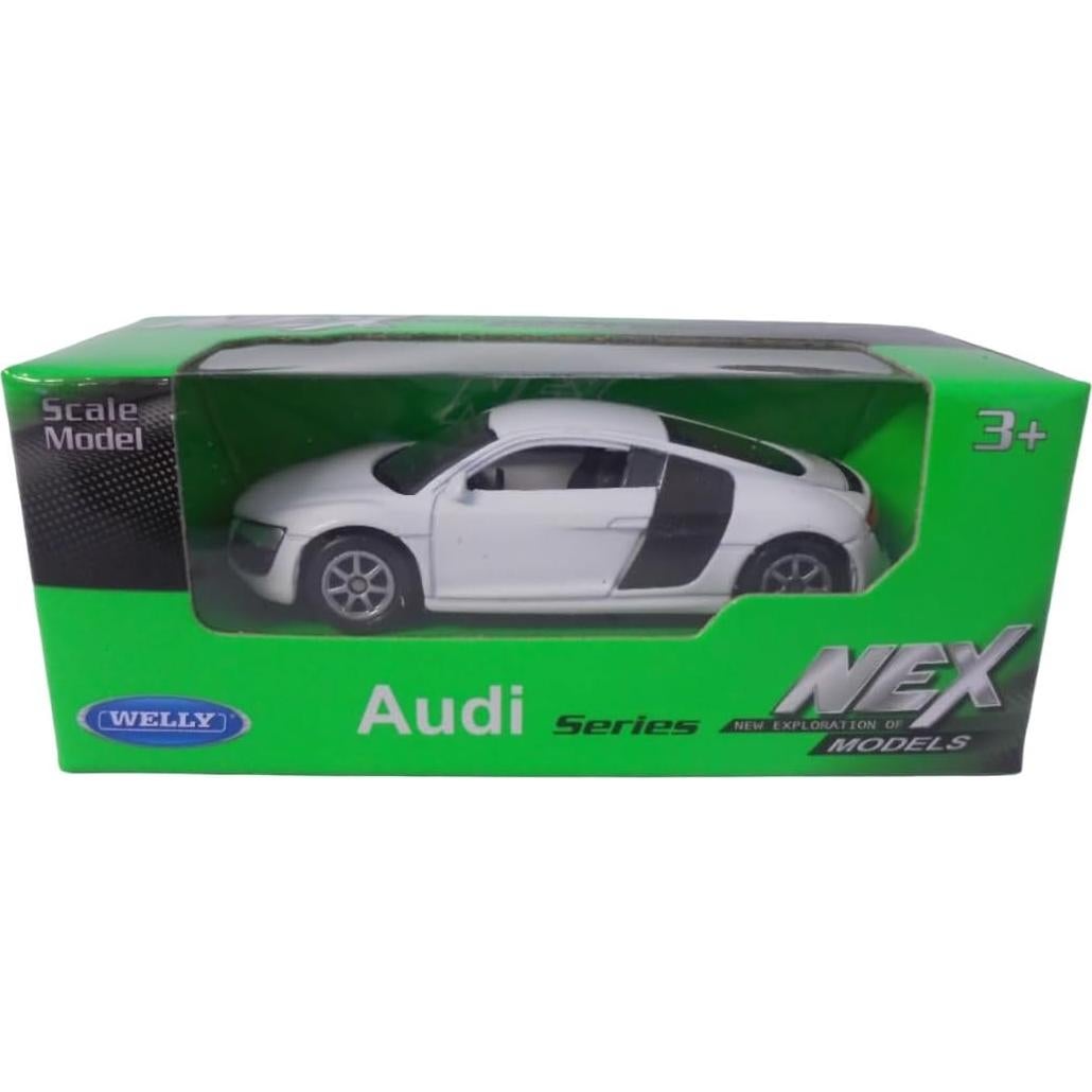 Coche en miniatura Welly Audi R8 V10 8 cm Metal Zamac