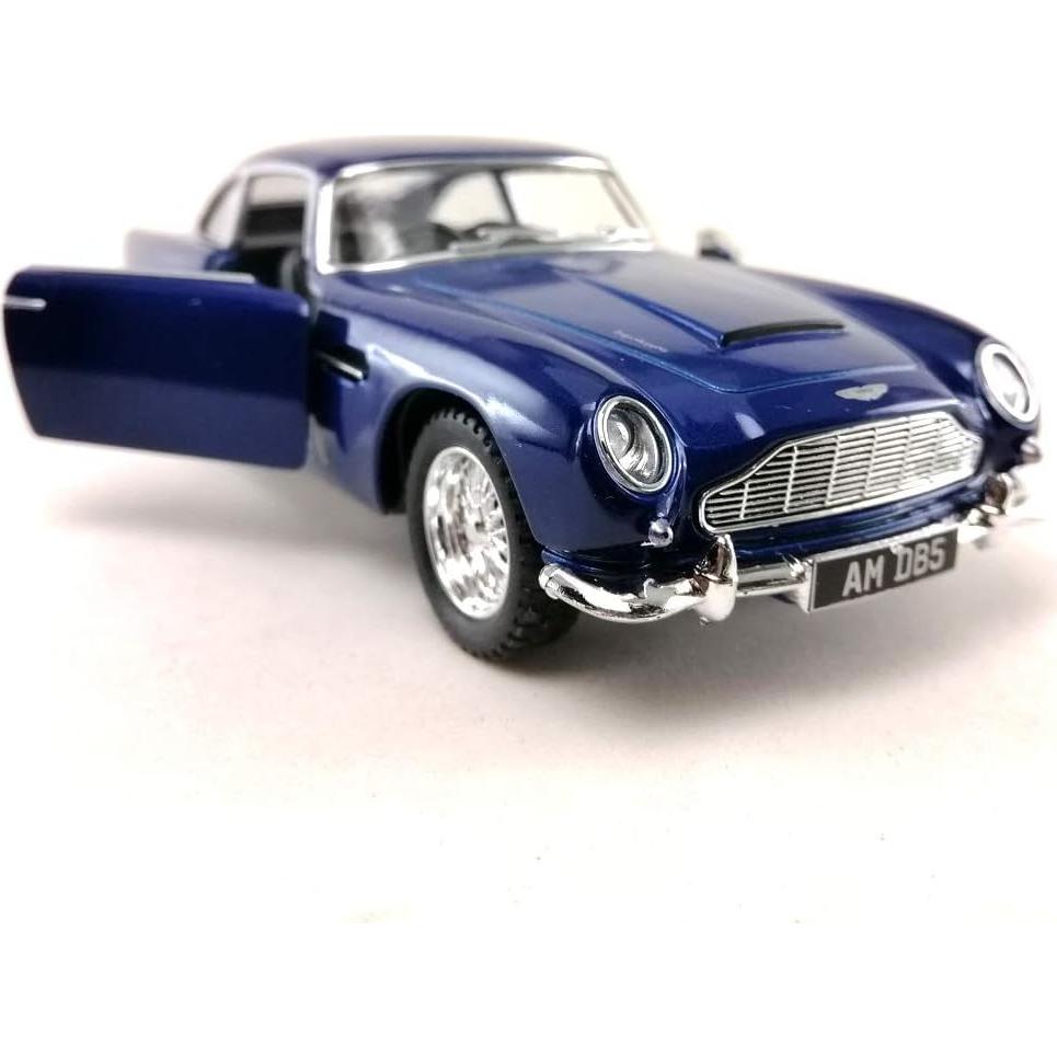 Modelo Coche Clásico Die-Cast 1:38 Aston Martin DB5 Azul