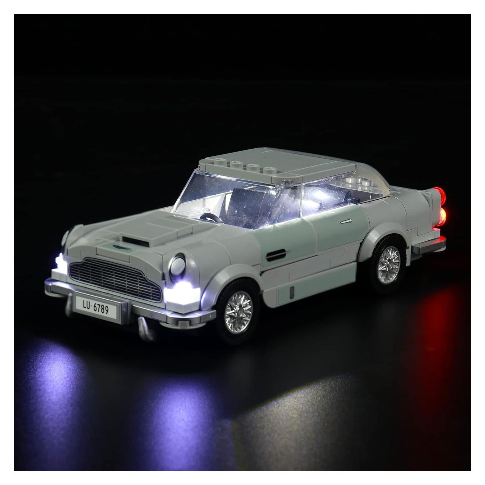 Kit de Luz LED BrickBling para LEGO Aston Martin DB5 76911