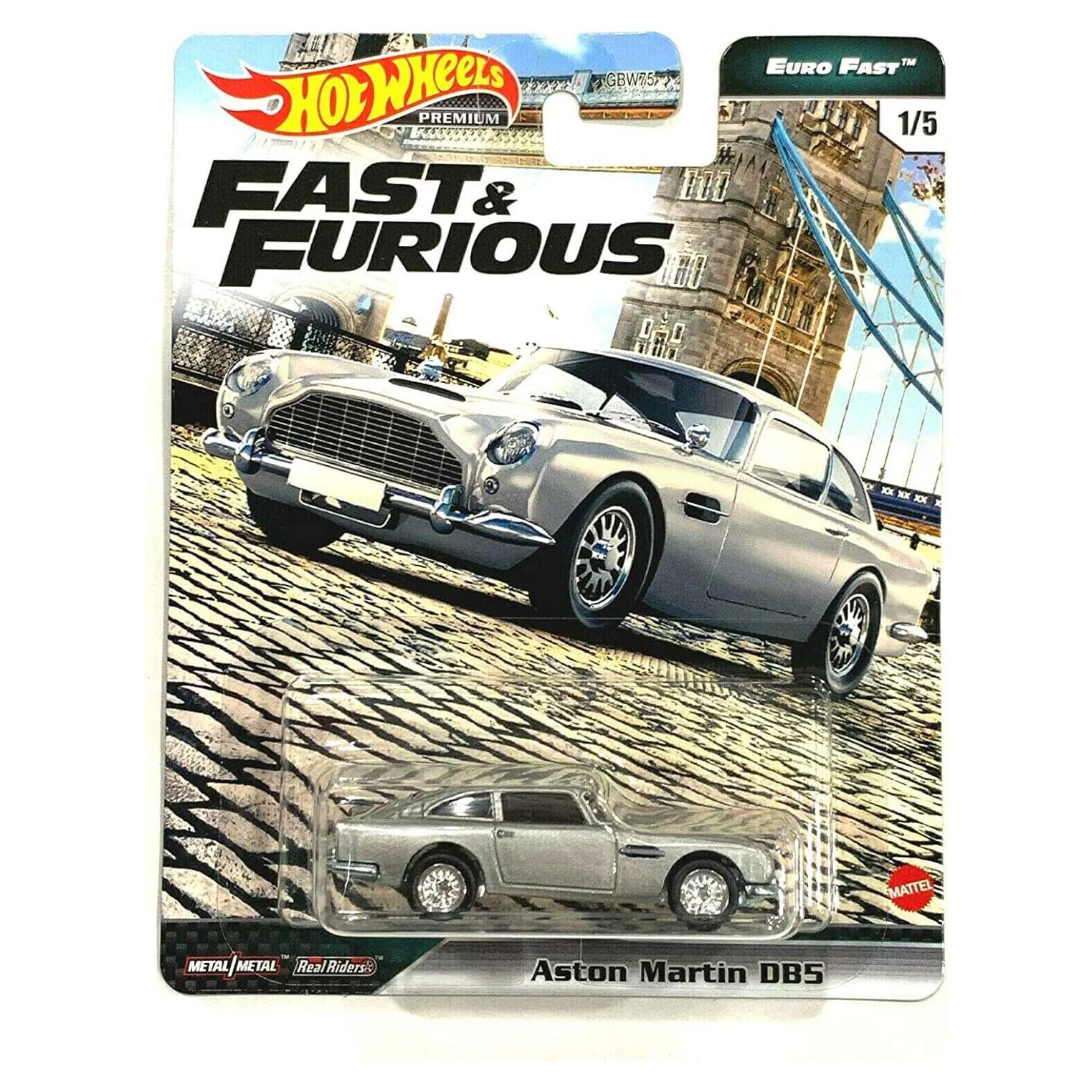 DieCast Hot Wheels Aston Martin DB5 Rápido y Furioso 1:64