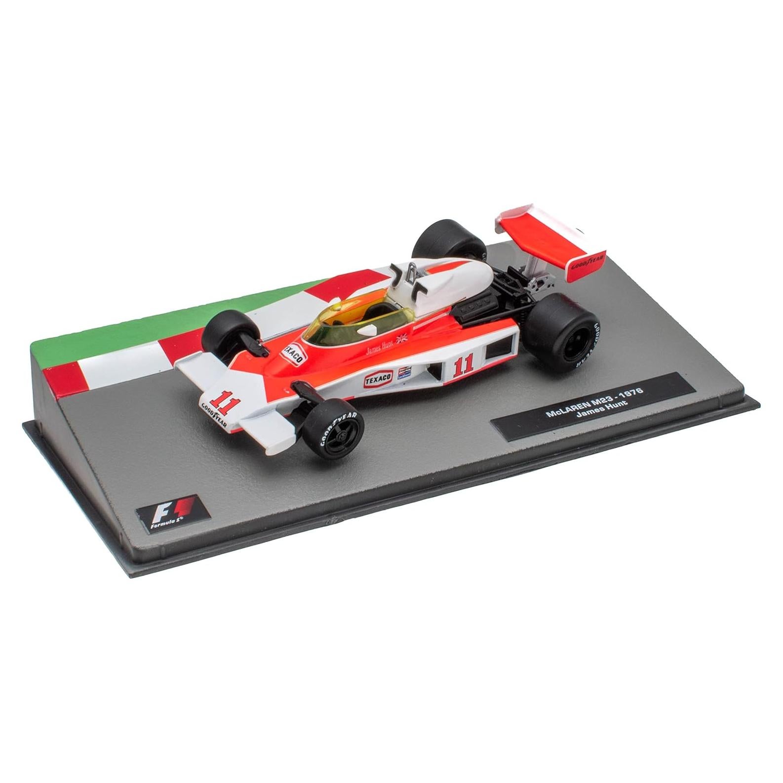 Coche Miniatura OPO 10 McLaren M23 1/43 James Hunt 1976