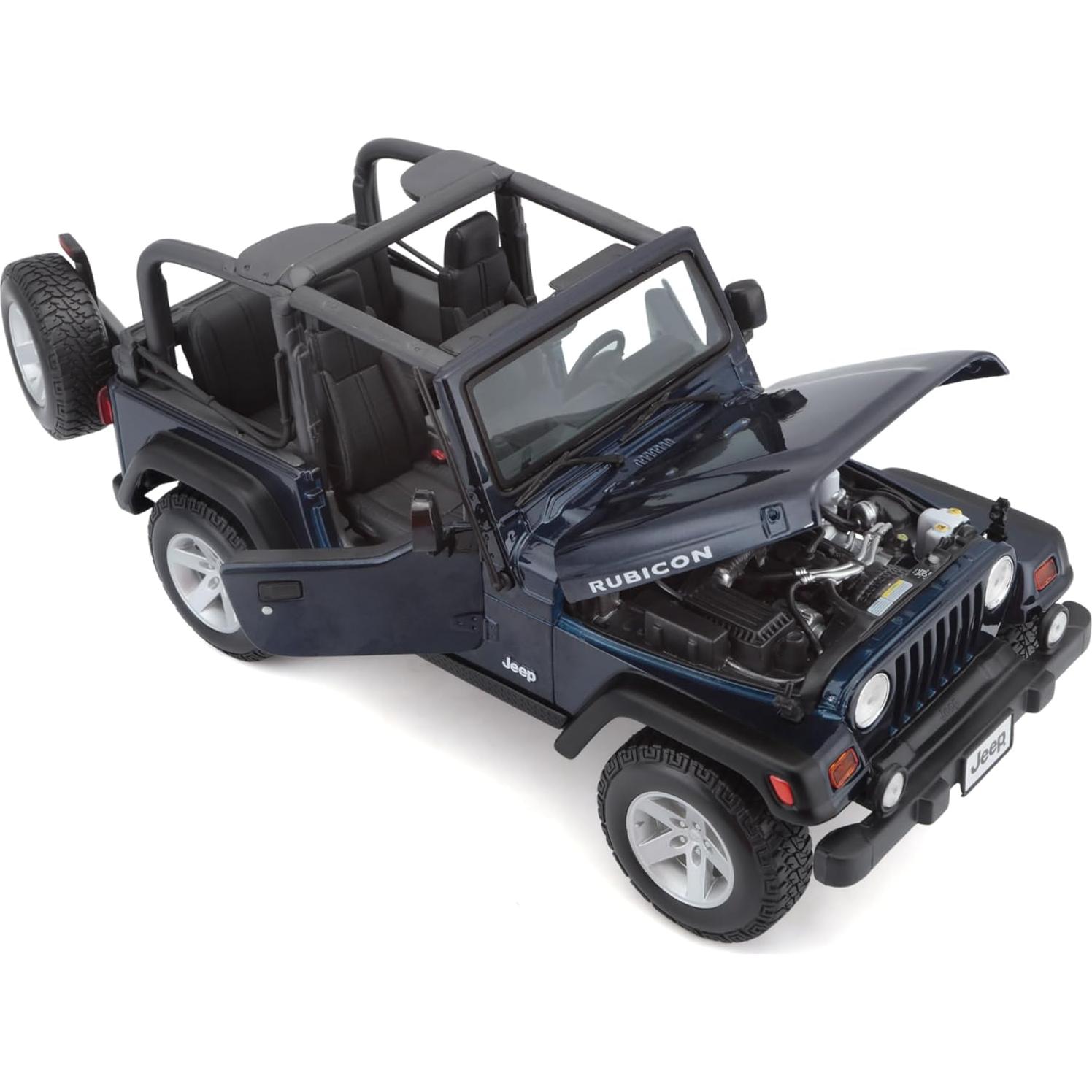 Maisto Jeep Wrangler Rubicon 1:18 Metal 24.1 cm
