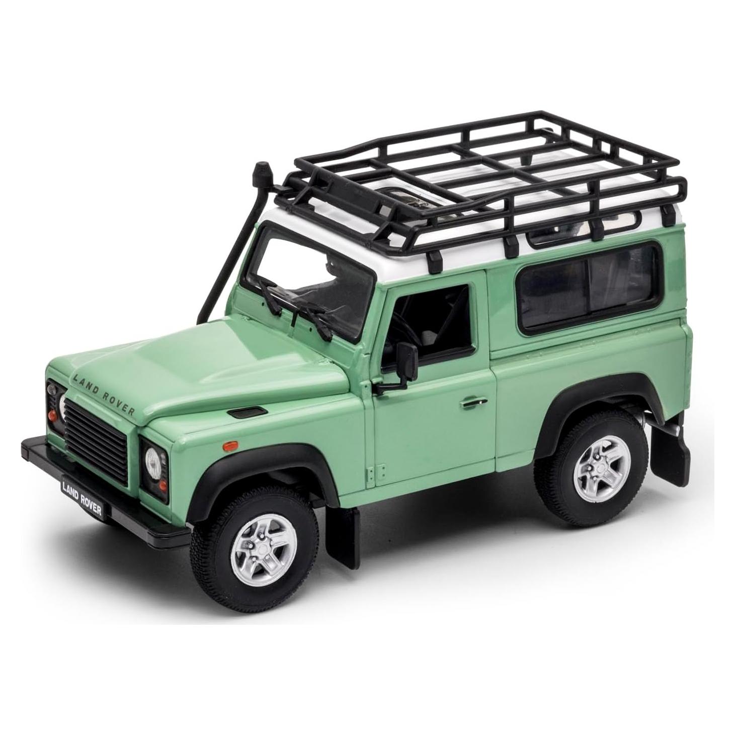 Coche a escala 1:24 OPO 10 Land Rover Defender Verde