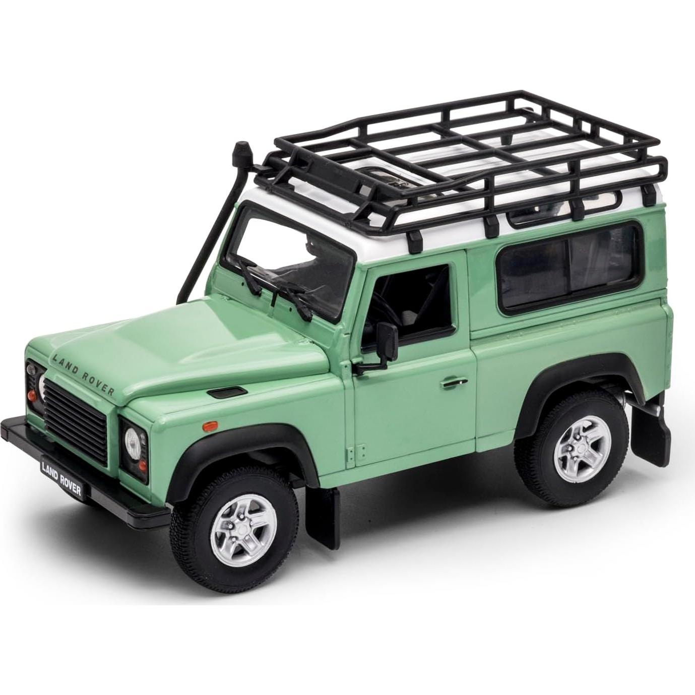 Coche a escala 1:24 OPO 10 Land Rover Defender Verde