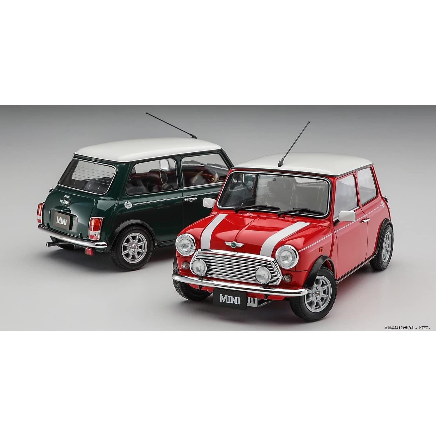 Hasegawa Mini Cooper 1.3i 1997 Escala 1/24 Modelo Plástico