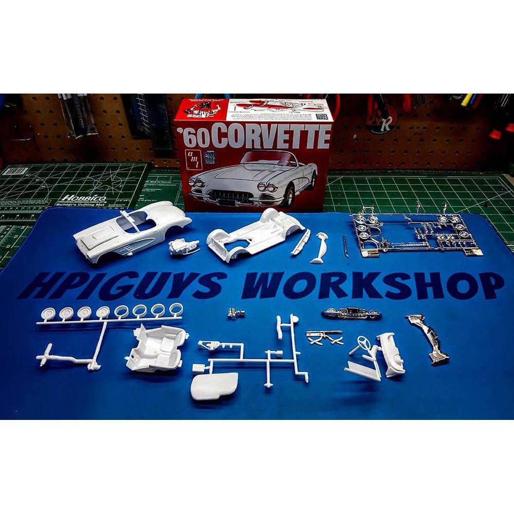 Kit de Modelo AMT Chevrolet Corvette 1960 Escala 1:25