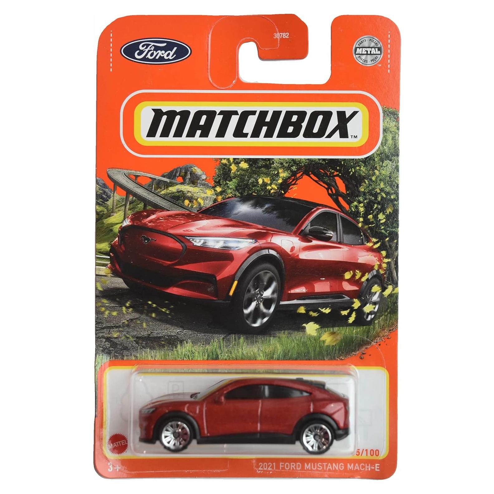 Auto a Escala Matchbox Ford Mustang Mach-E 2021 1:64