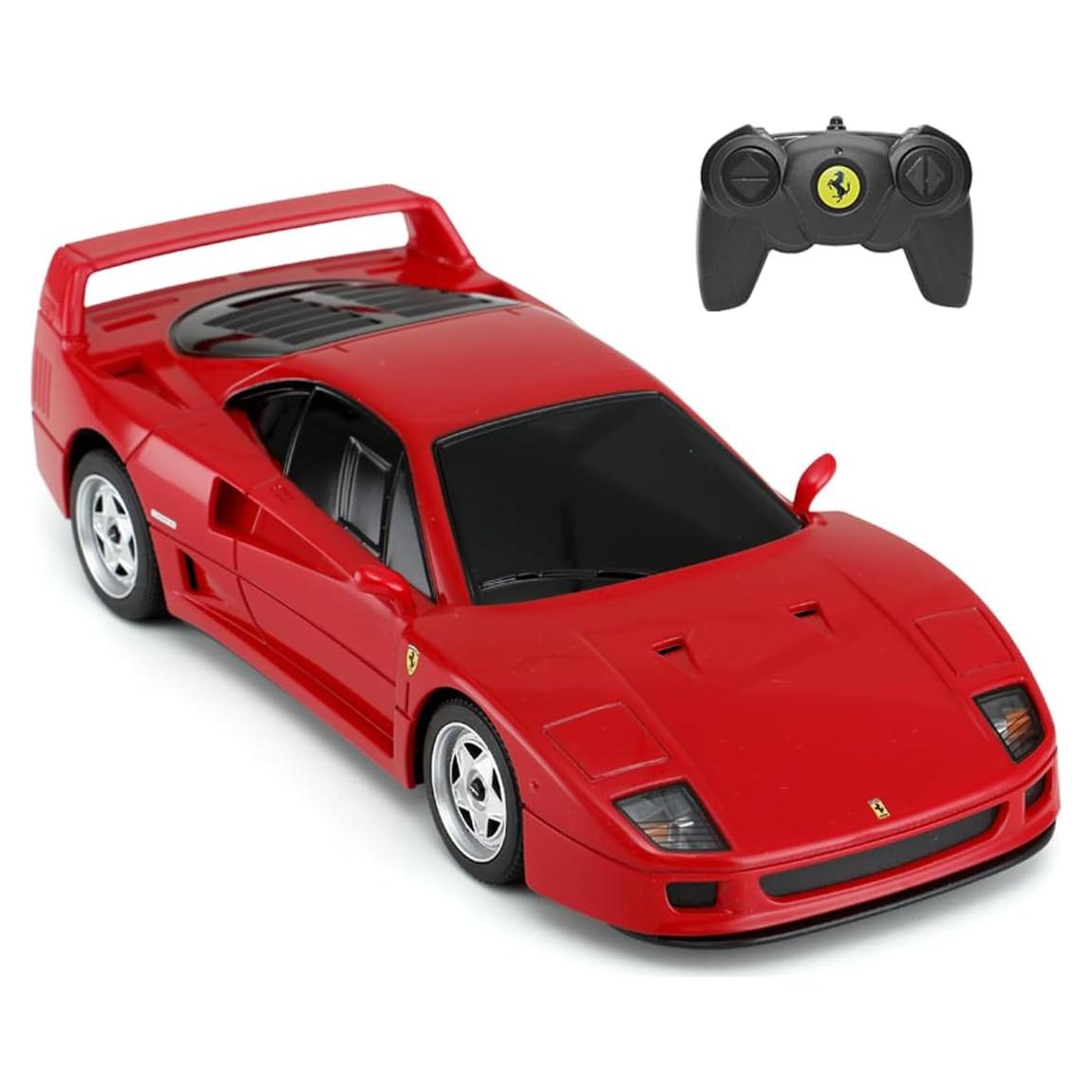 Coche RC Ferrari F40 PowerTRC 1:24 Control Remoto Rojo